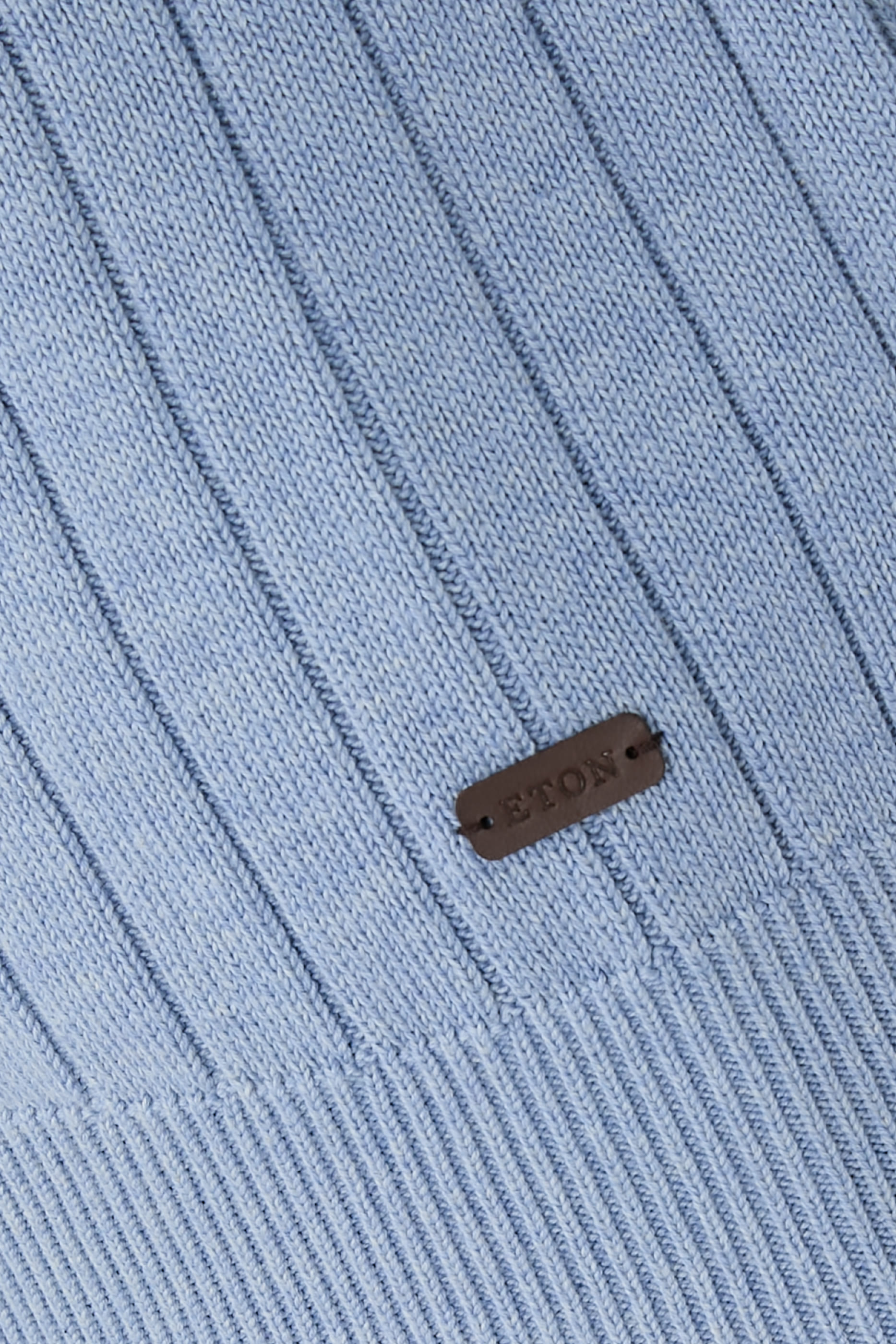 Rib-Knit Crewneck Sweater