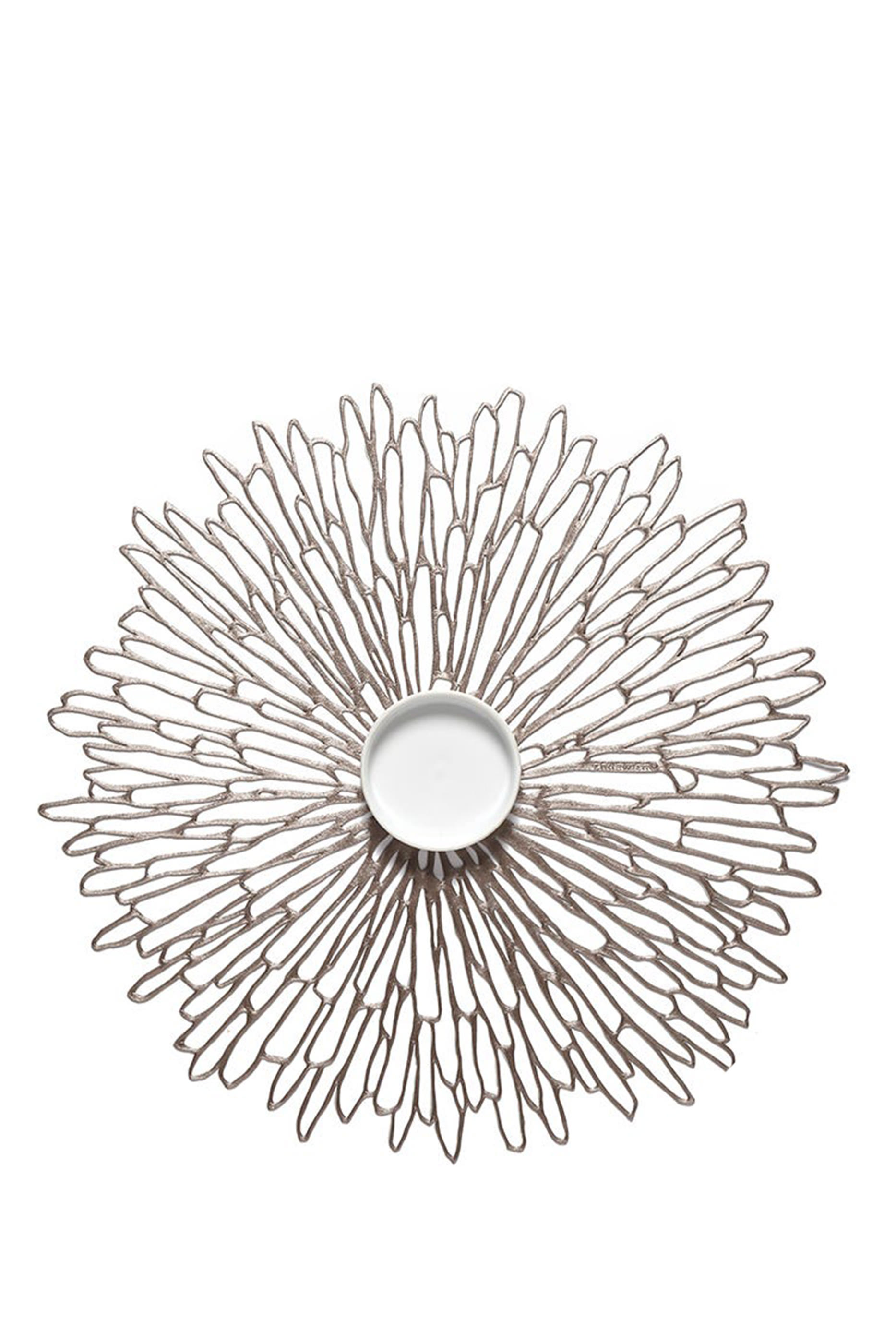 Bloom Pressed Vinyl Placemat - Gilded