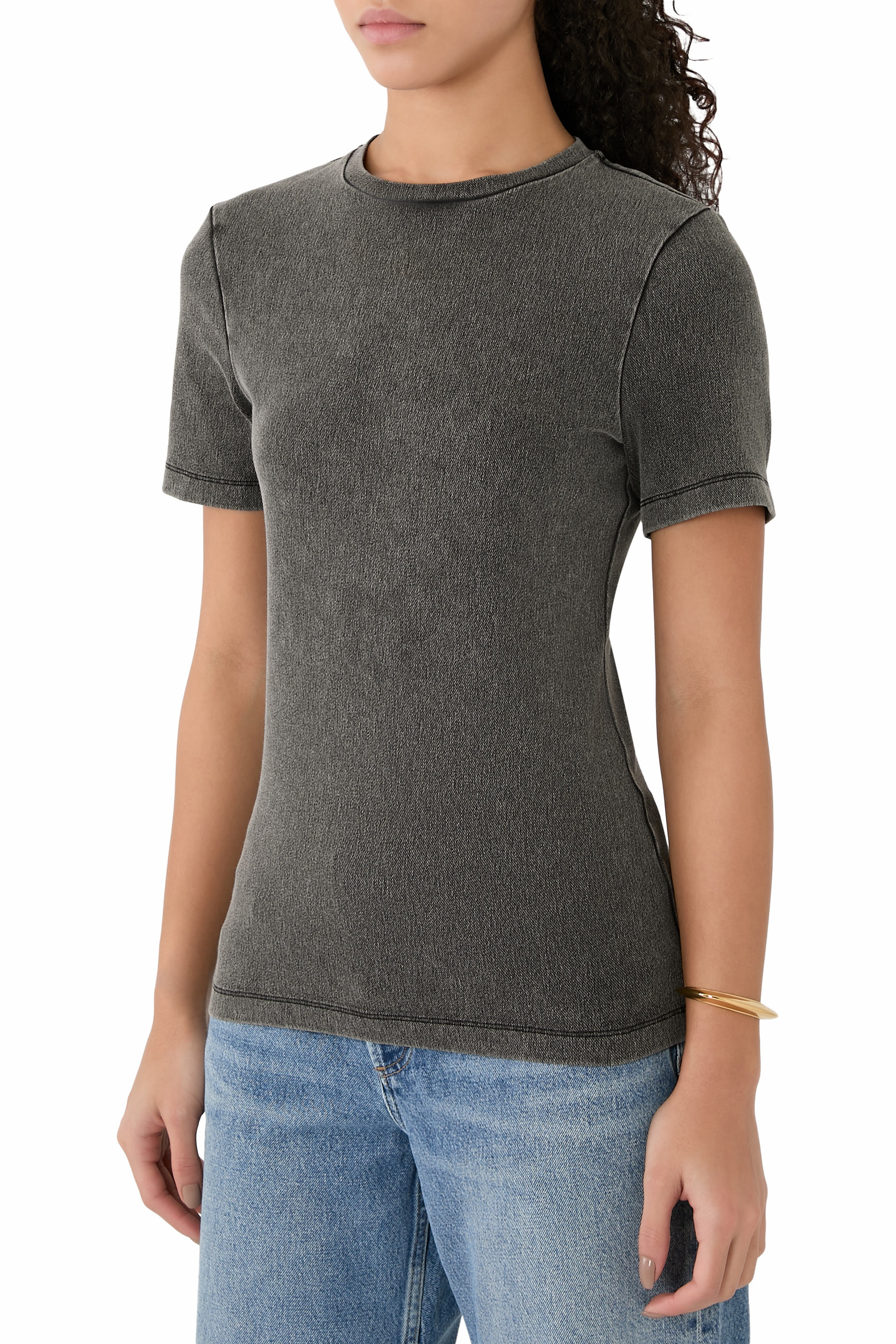  Stretch Denim Baby T-Shirt