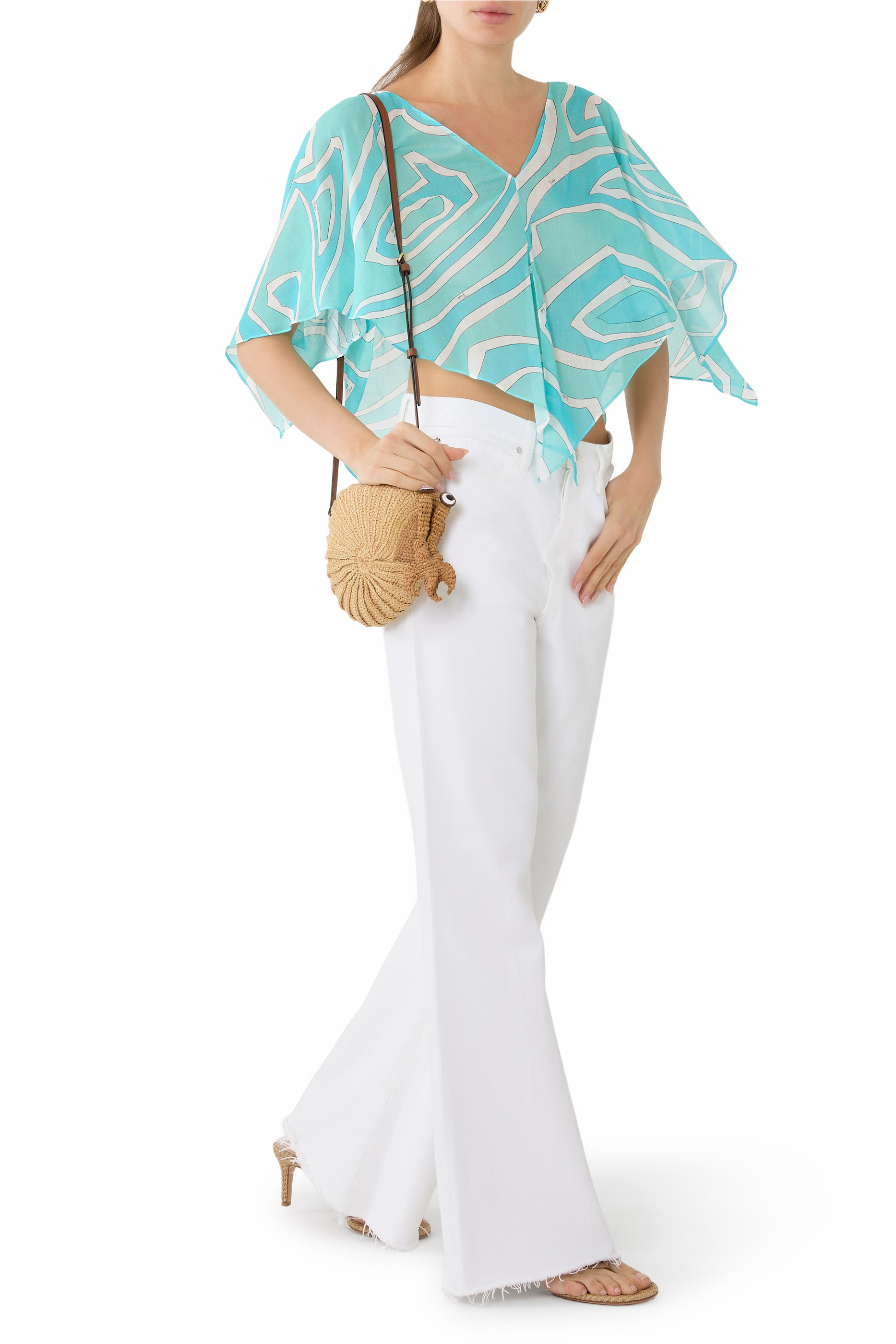 Labirinto Garza Cotone Top