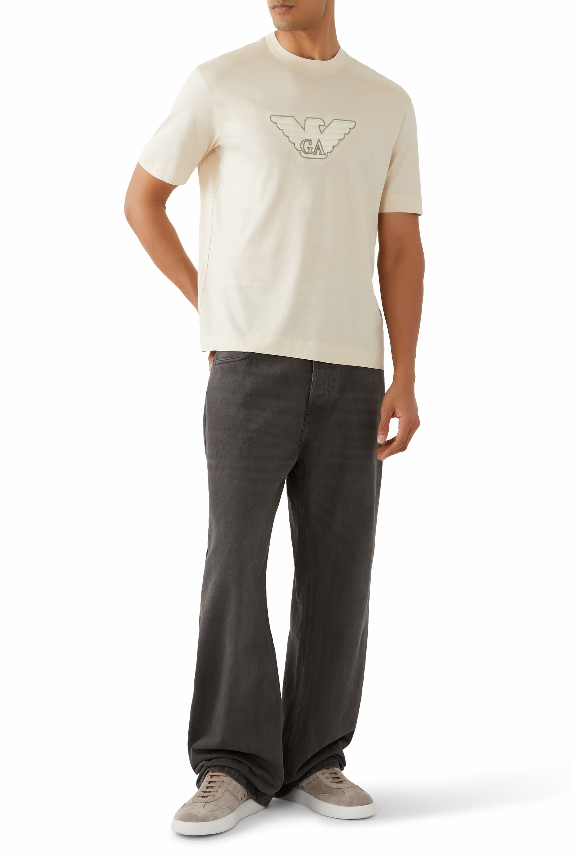 Macro Eagle Logo T-Shirt