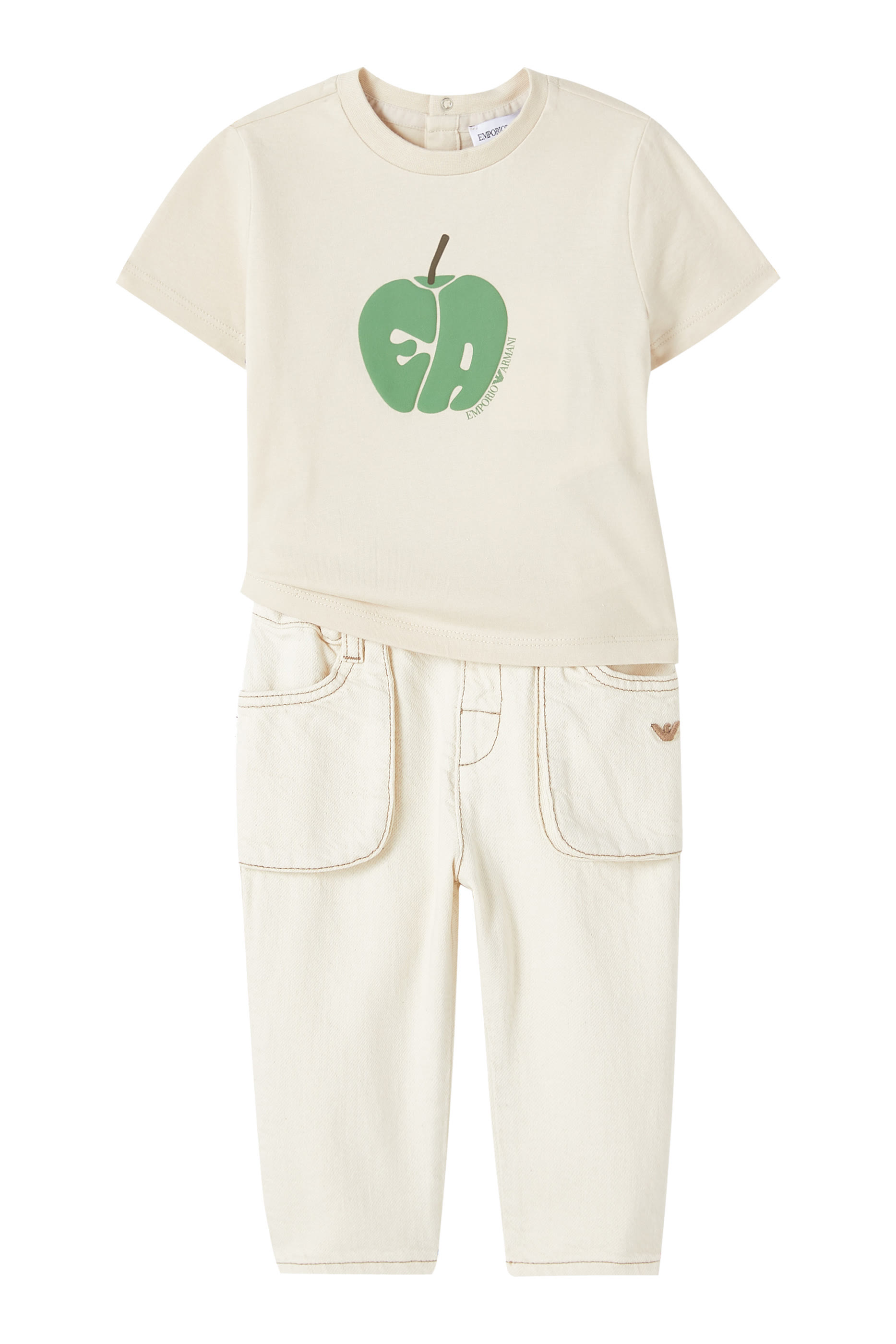 Baby EA Text Logo T-Shirt