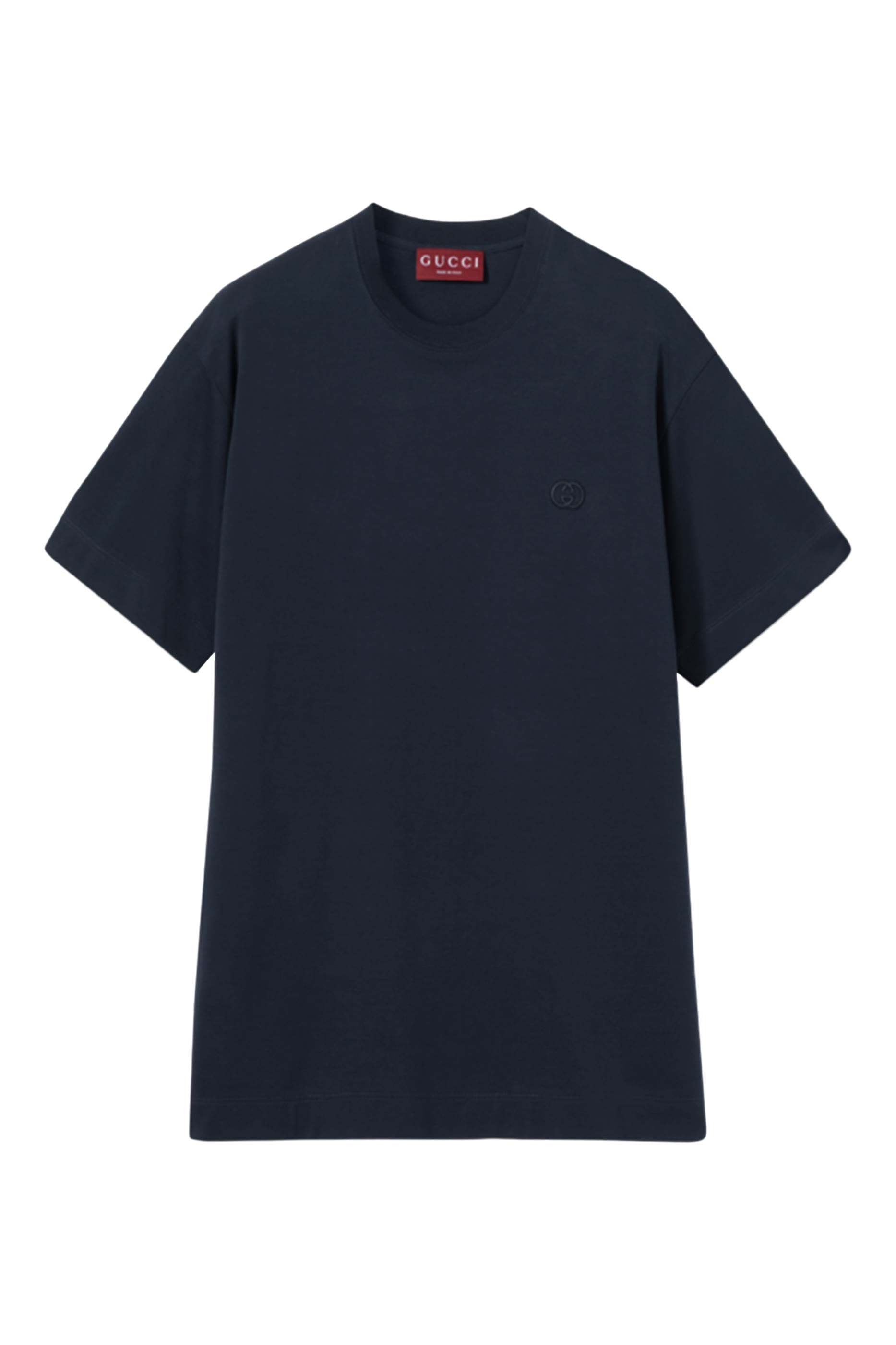 Cotton Jersey Embroidered T-Shirt