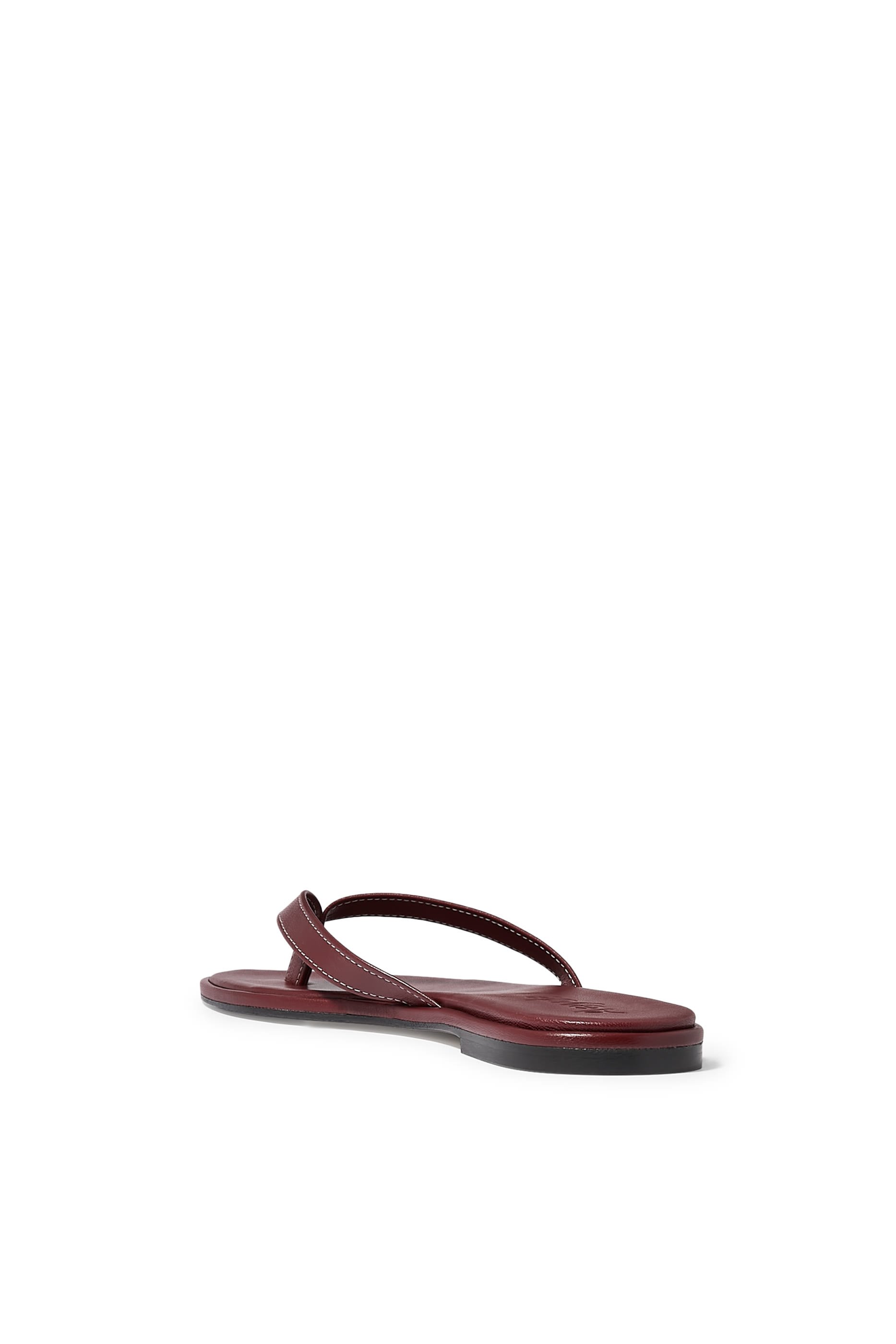  Melody Leather Flip Flop Sandals 