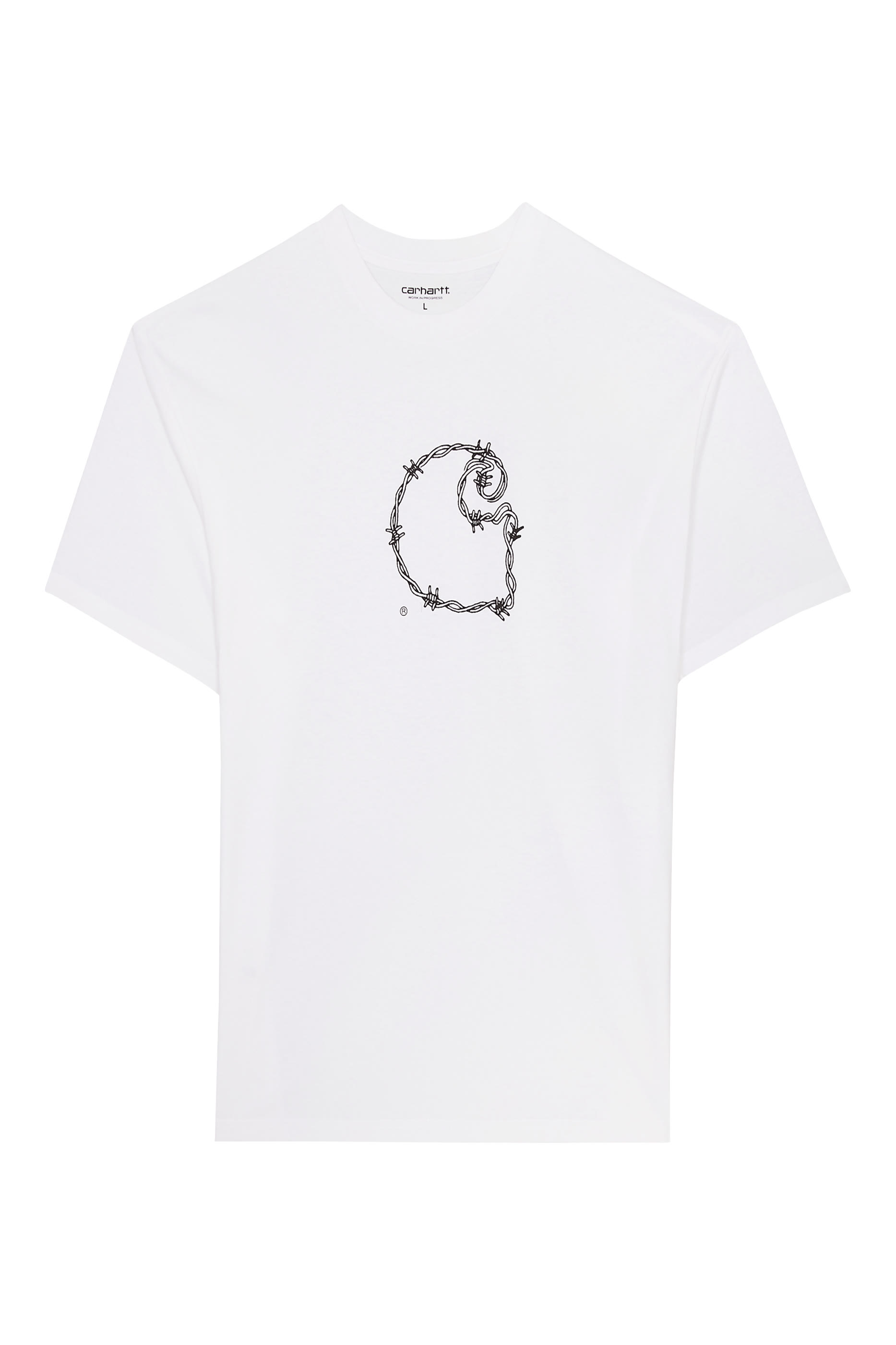 Short Sleeve Barbwire C T-Shirt