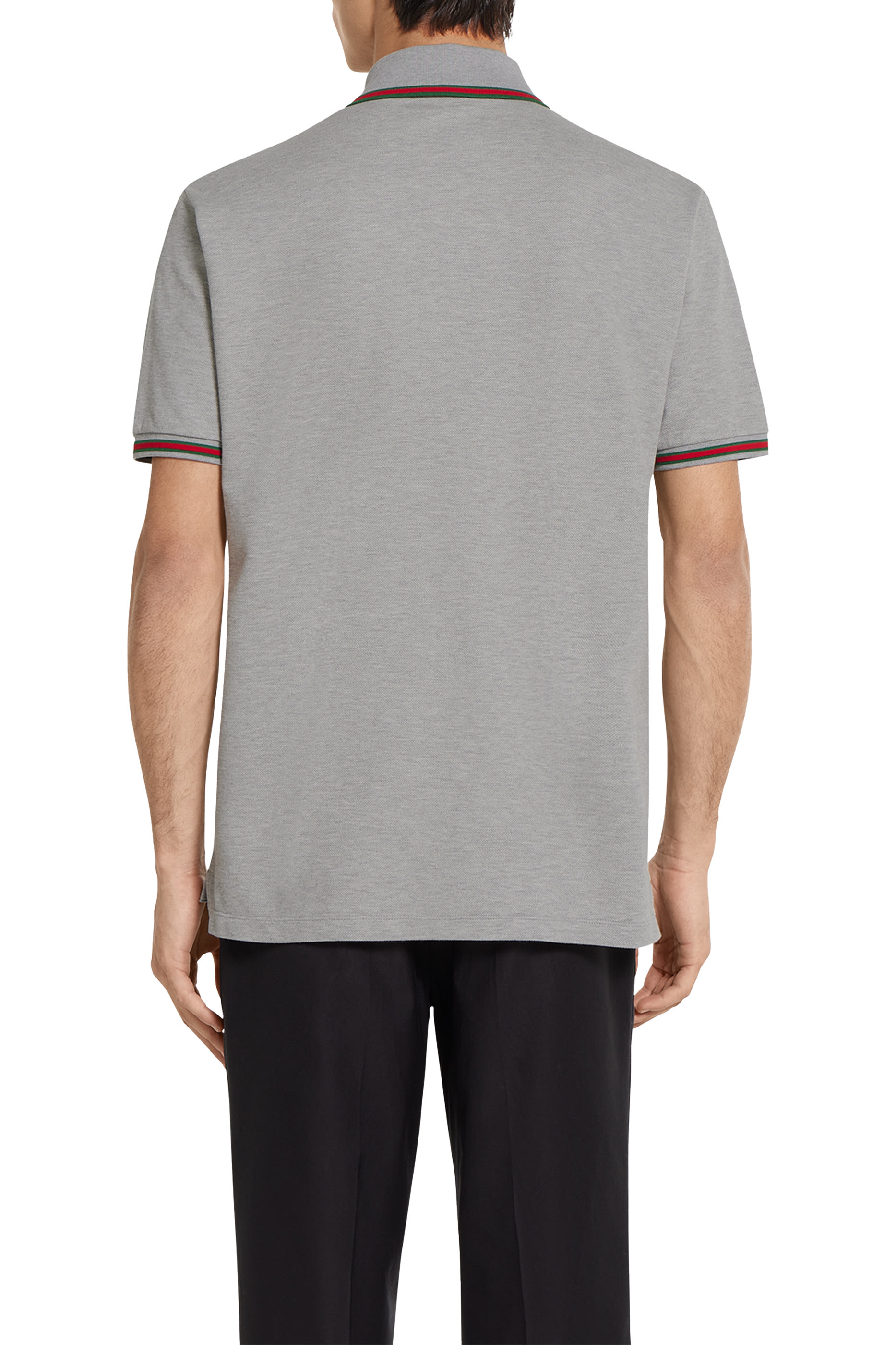 Cotton Piqu&eacute; Polo Shirt with Embroidery 
