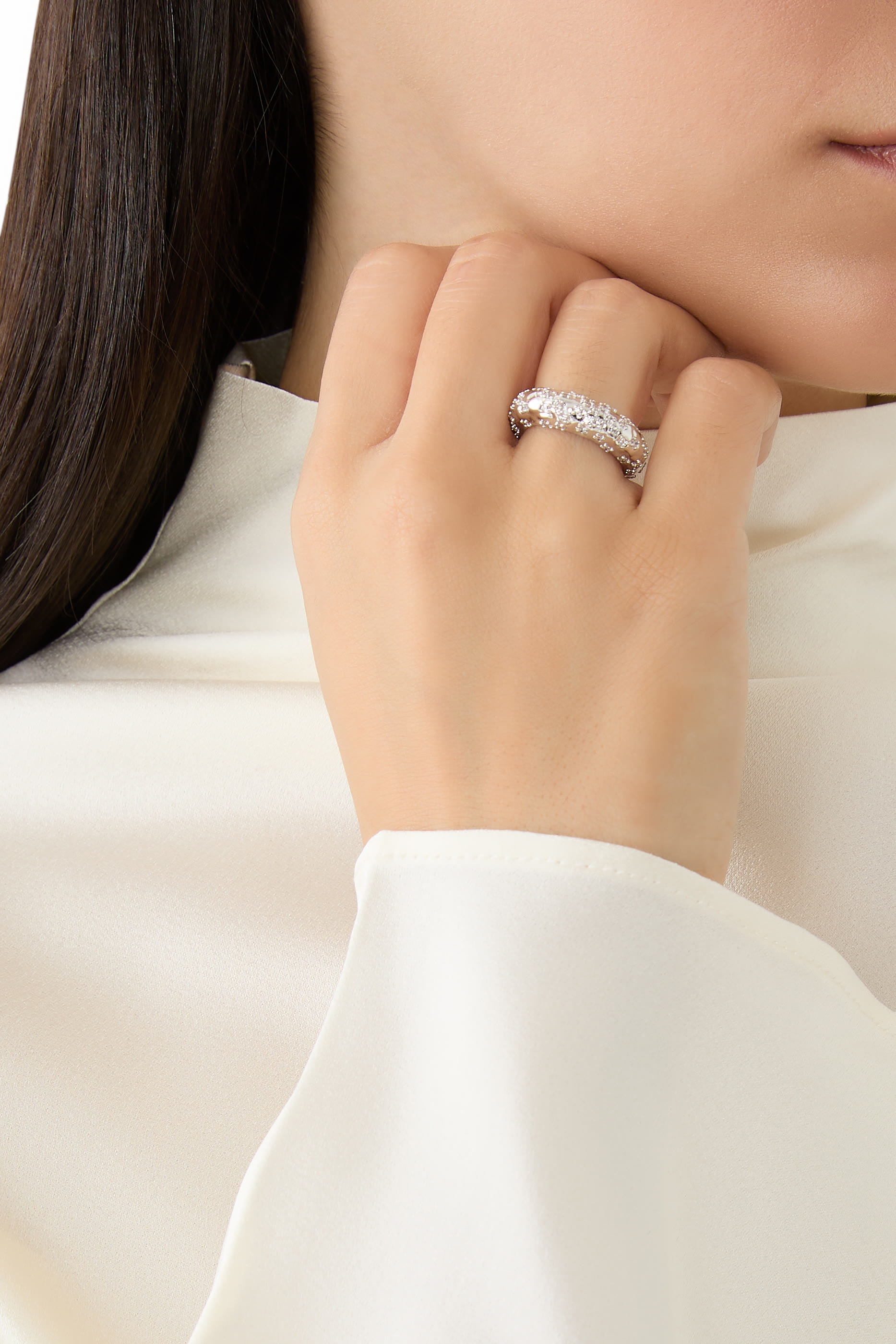 Lila Ring, Sterling Silver