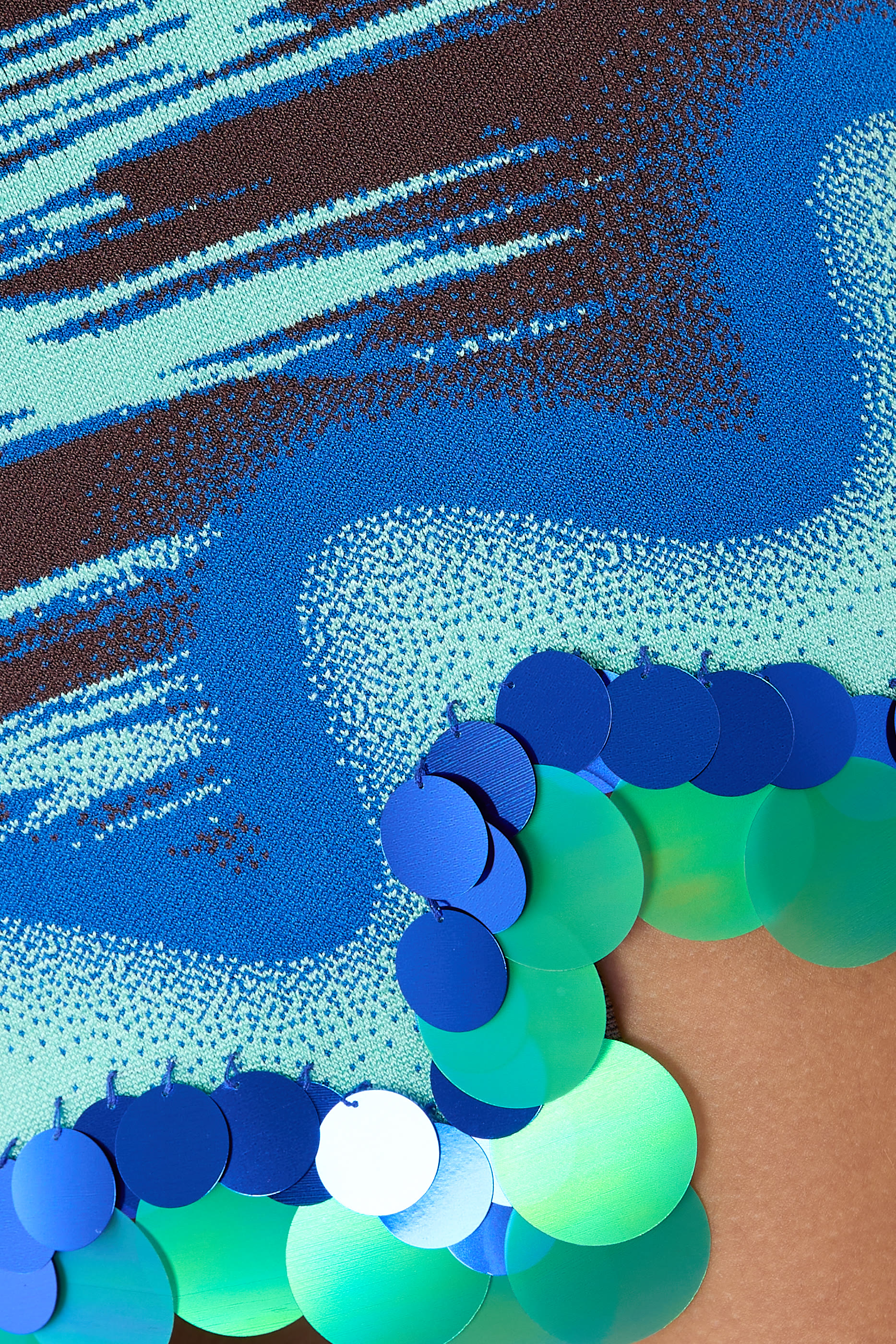 Robin Reversible Wavy Dress with Sequins