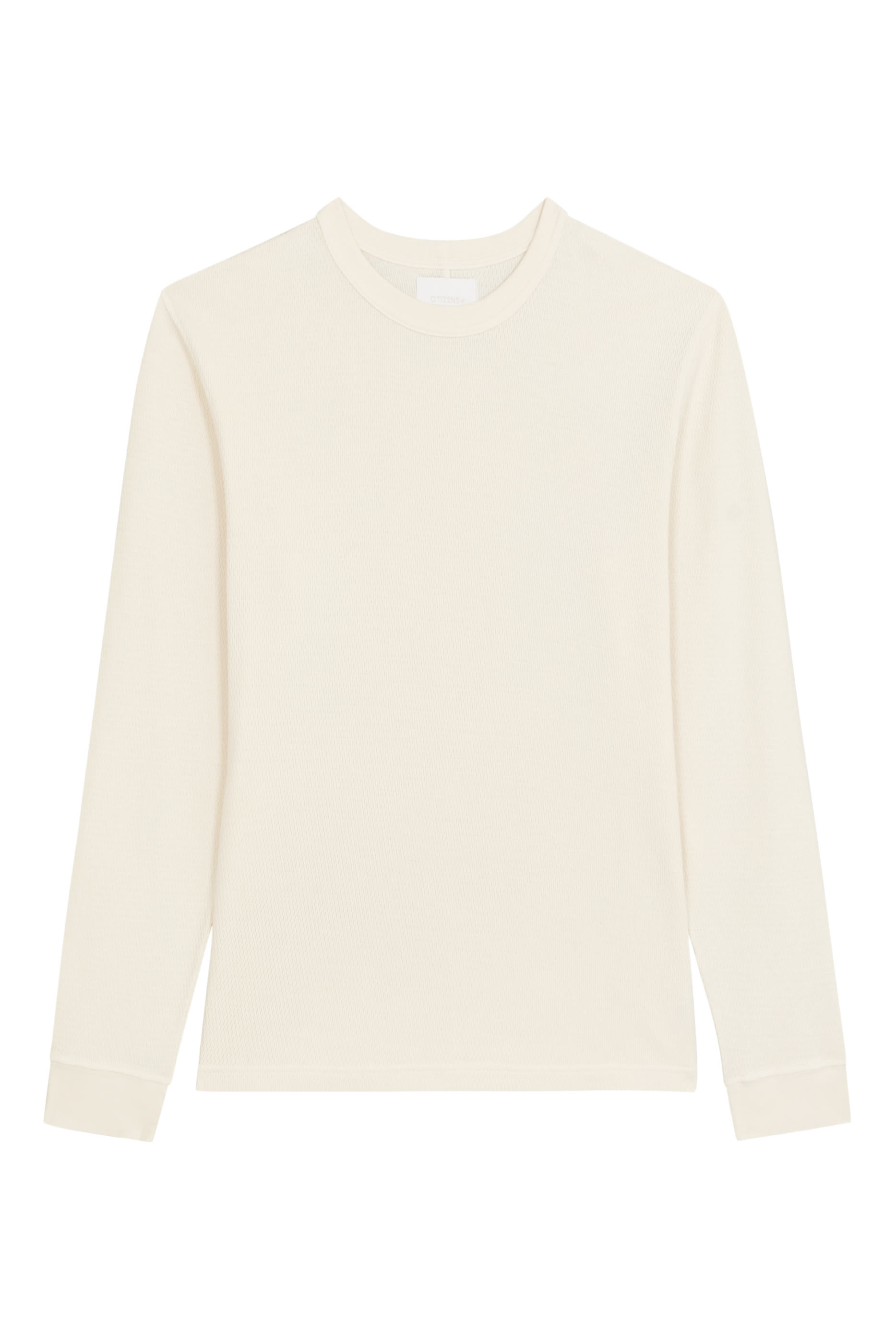 Waffle Crewneck Sweater