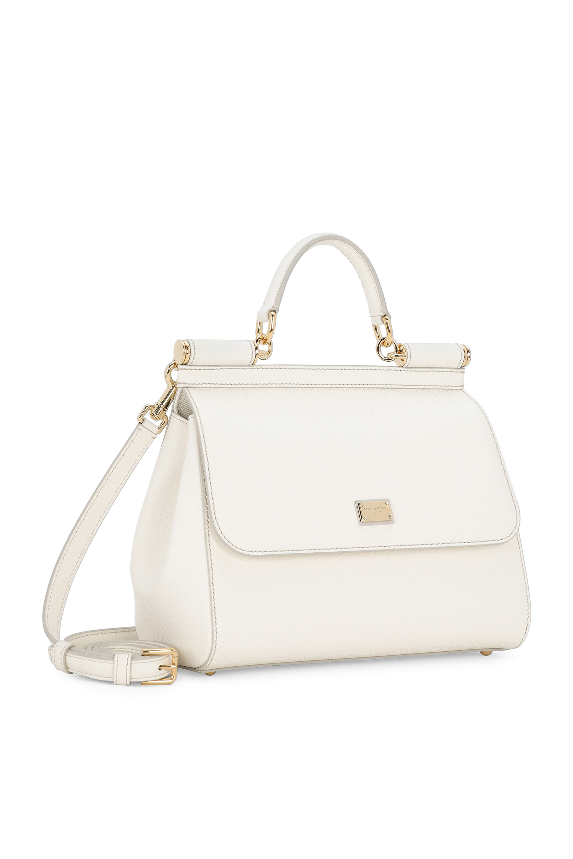 Large Dauphine Calfskin Sicily Bag