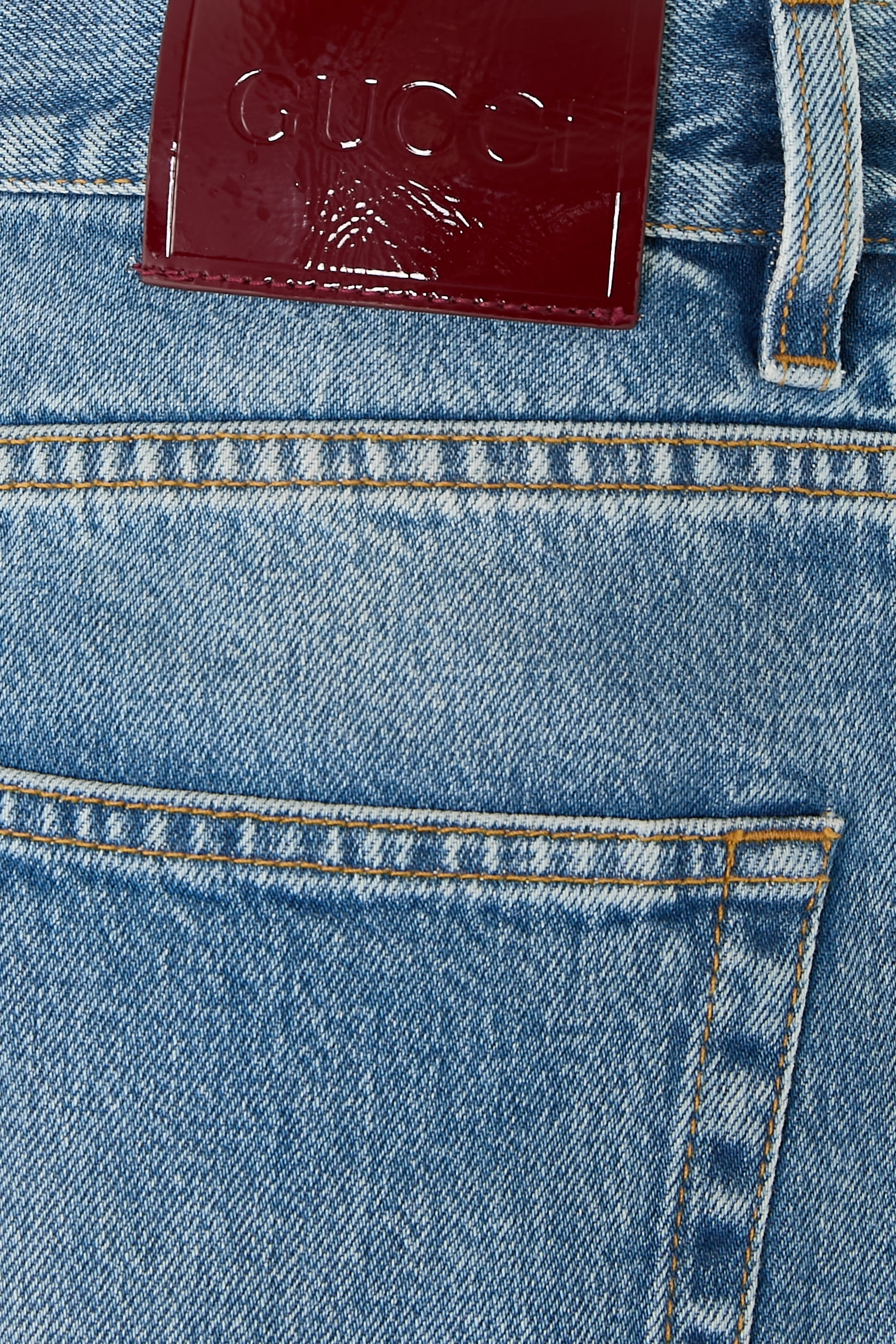  Stonewashed Denim Shorts