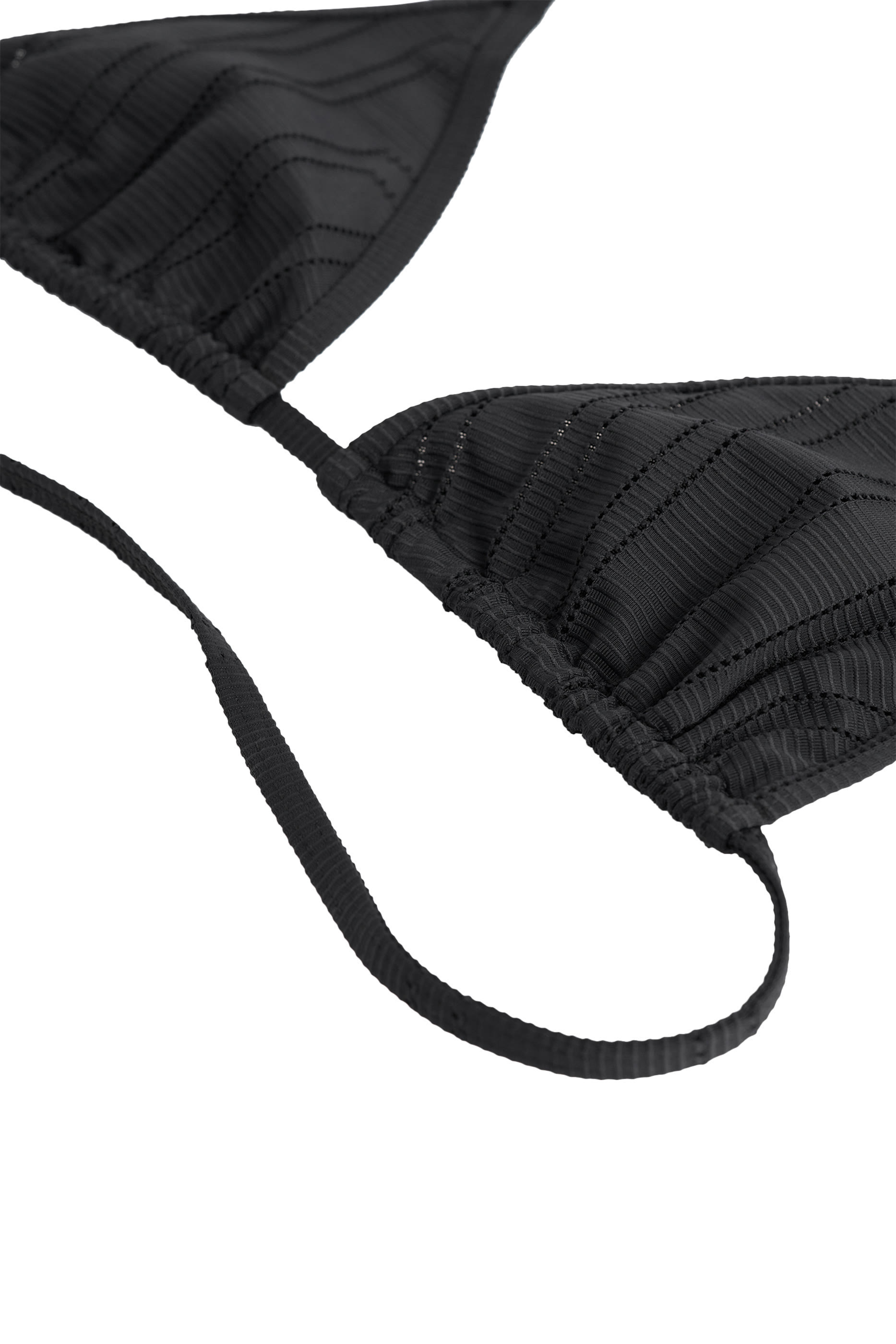 Monogram Pointelle Bikini Top