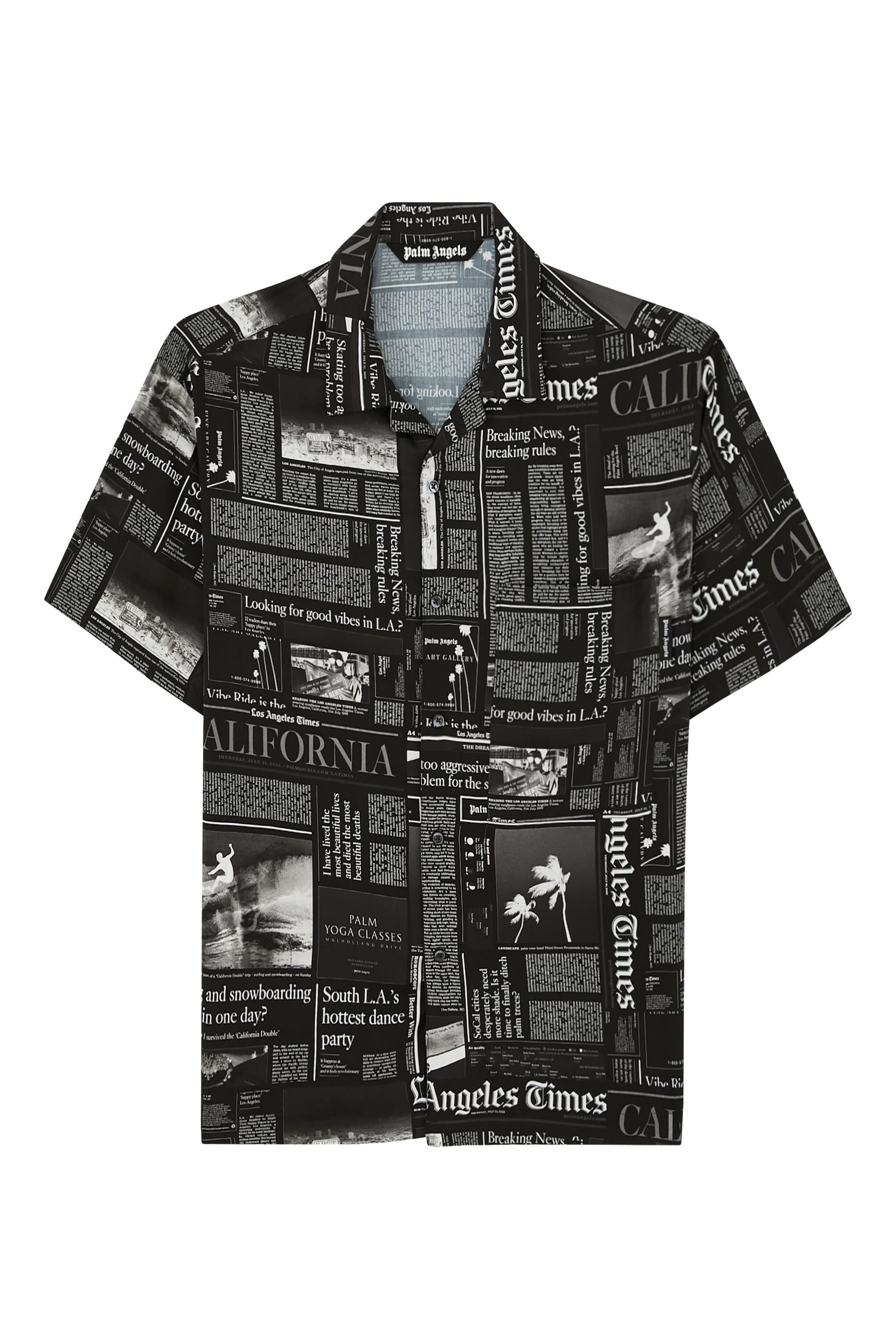 Newspaper-Print Shirt