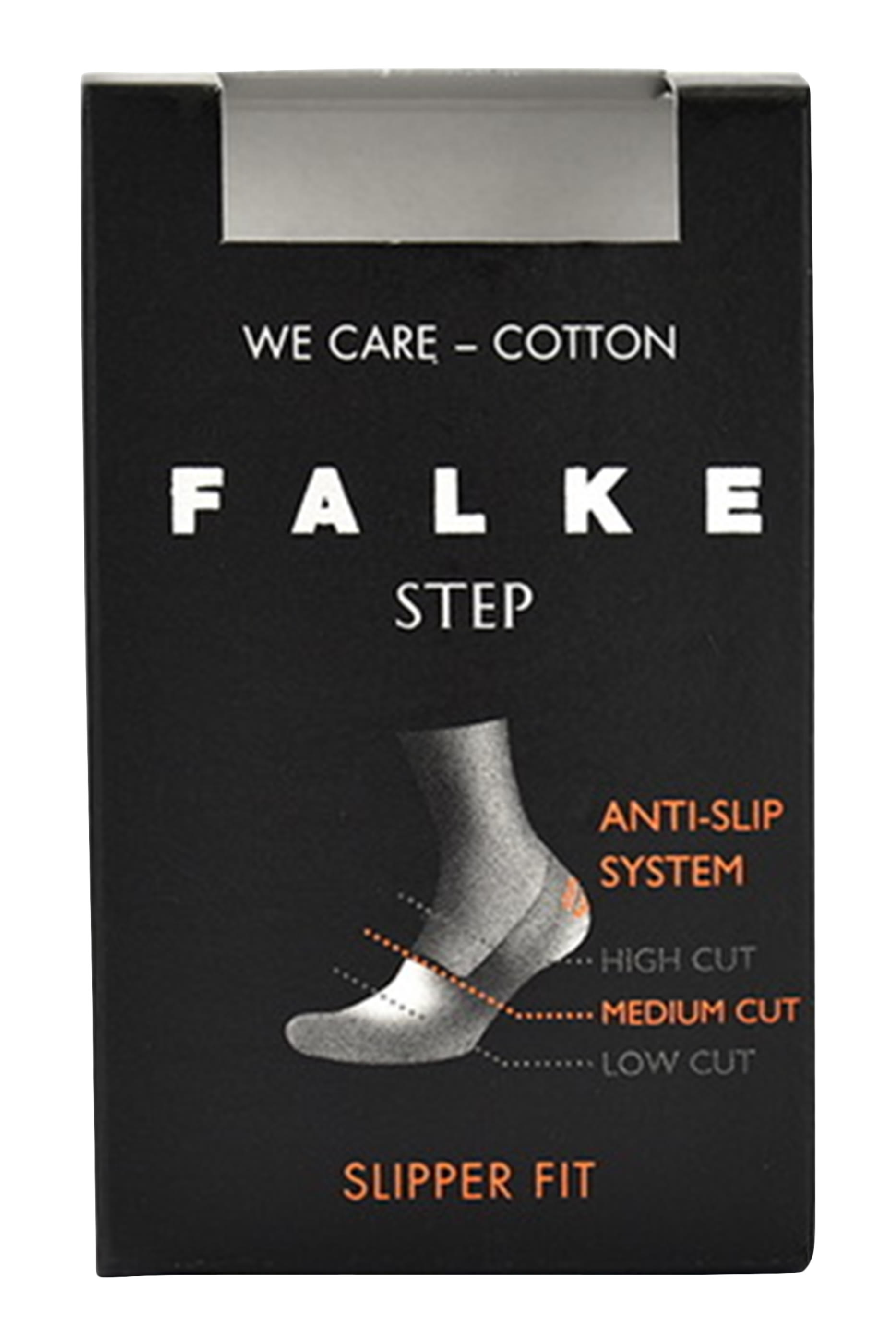  Step Medium Cut Box Invisible Socks 