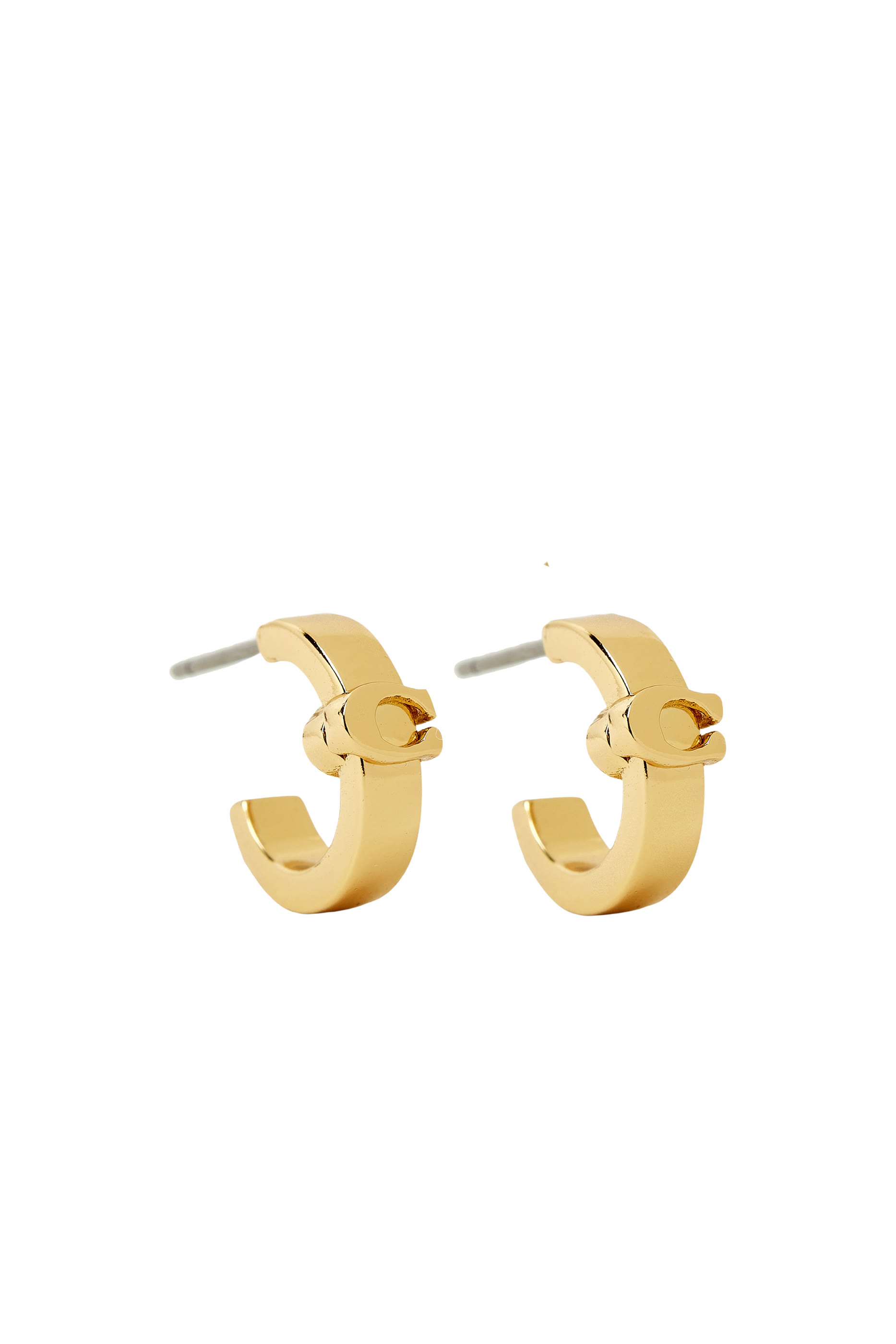  Signature C Huggie Earrings
