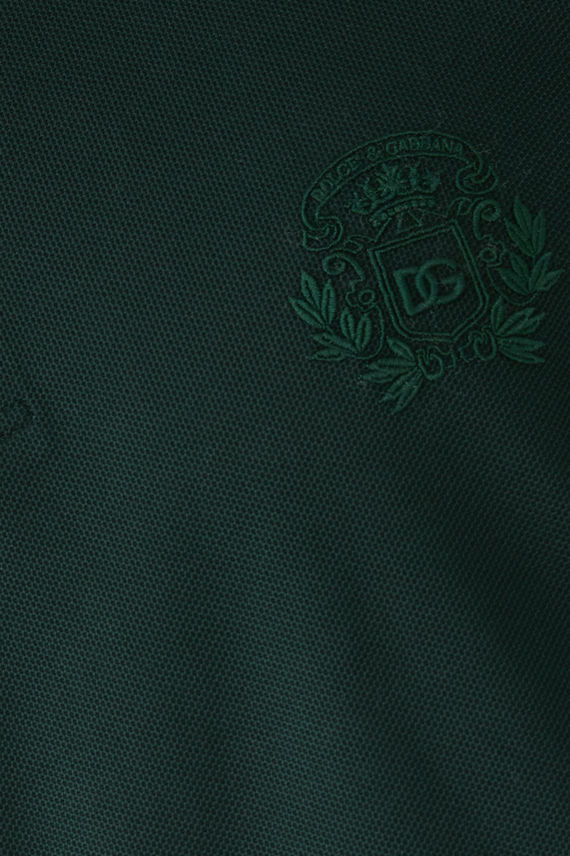 Logo Cotton Pique Polo Shirt