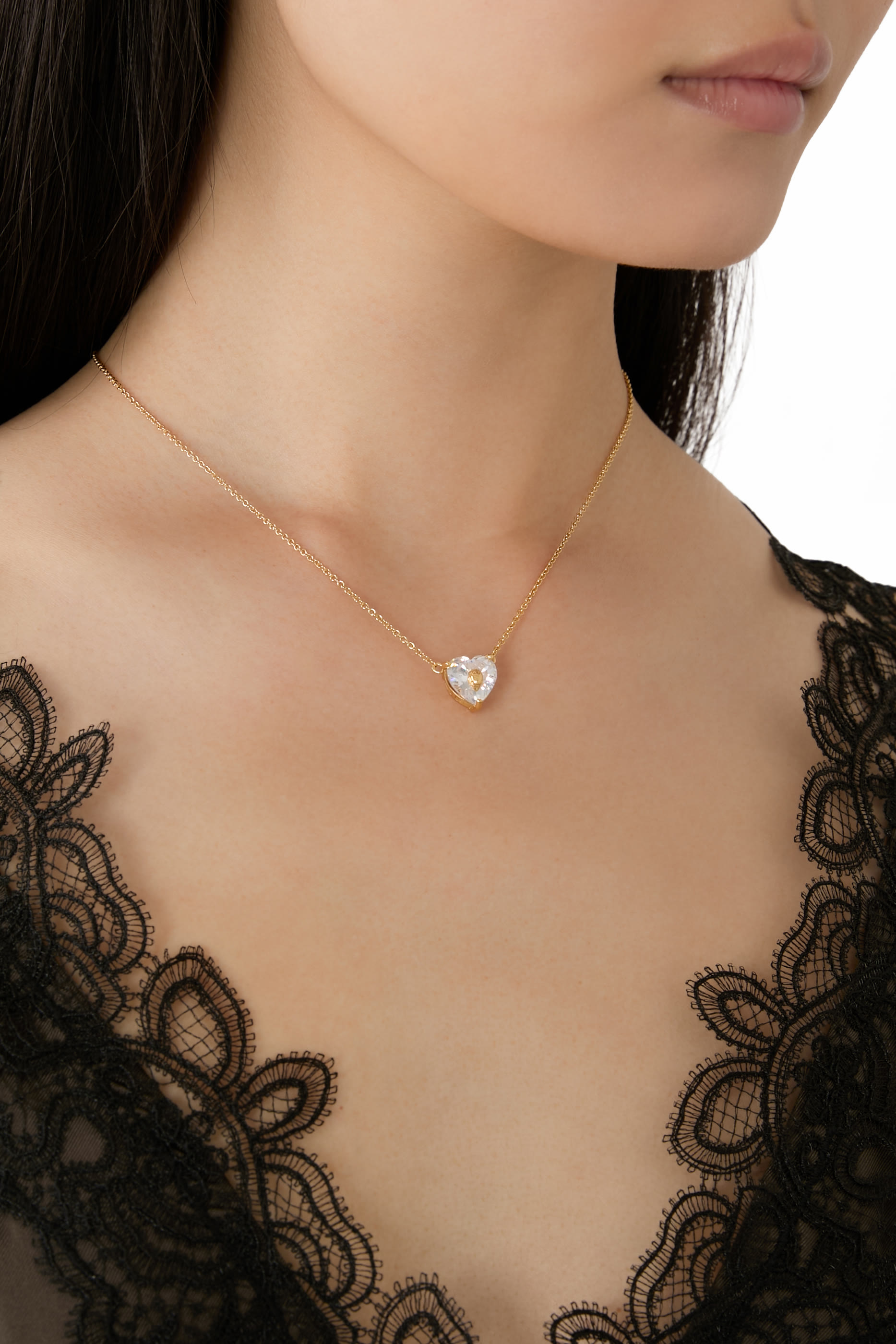 Crystal Heart Necklace