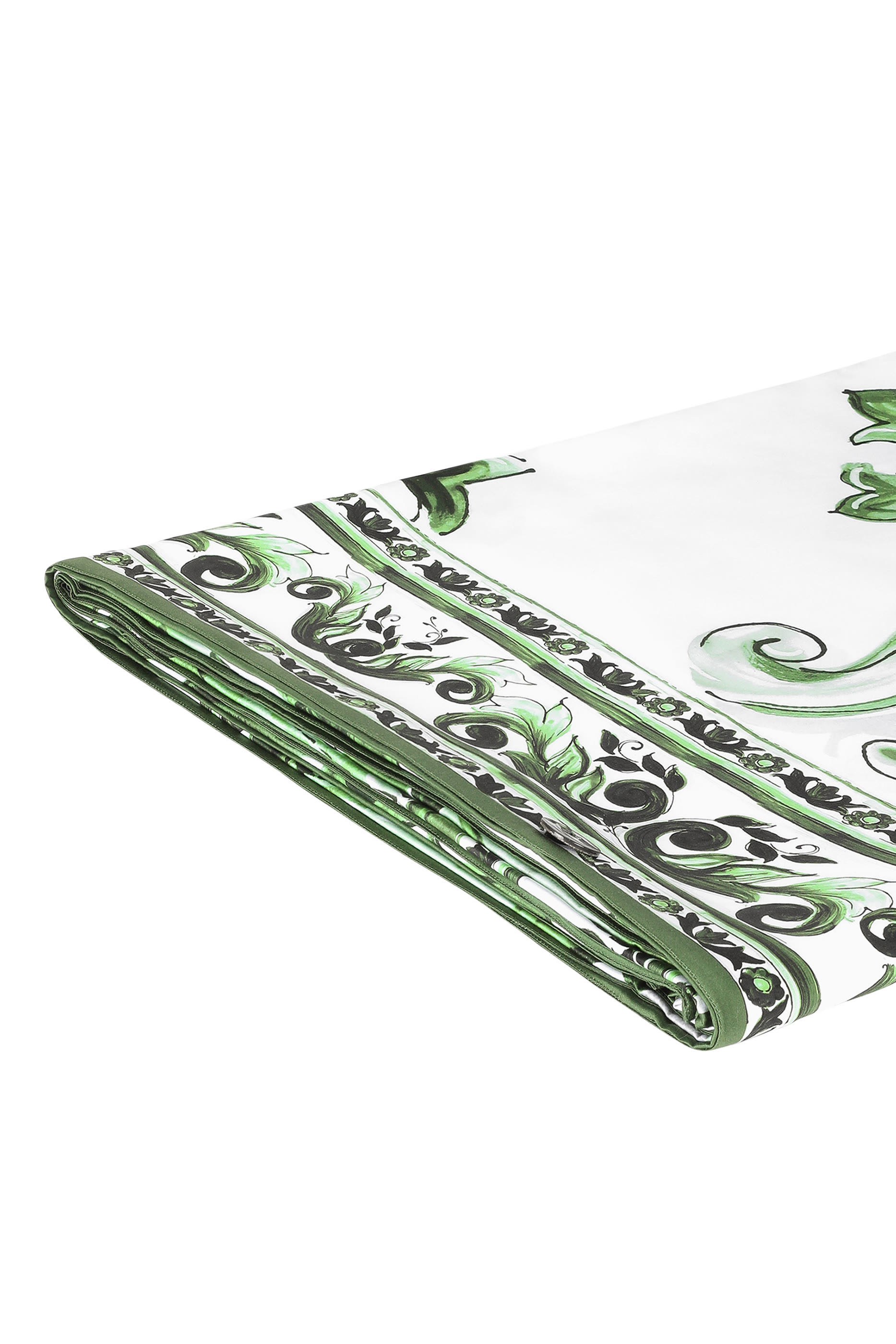 Maiolica Verde Duvet Cover