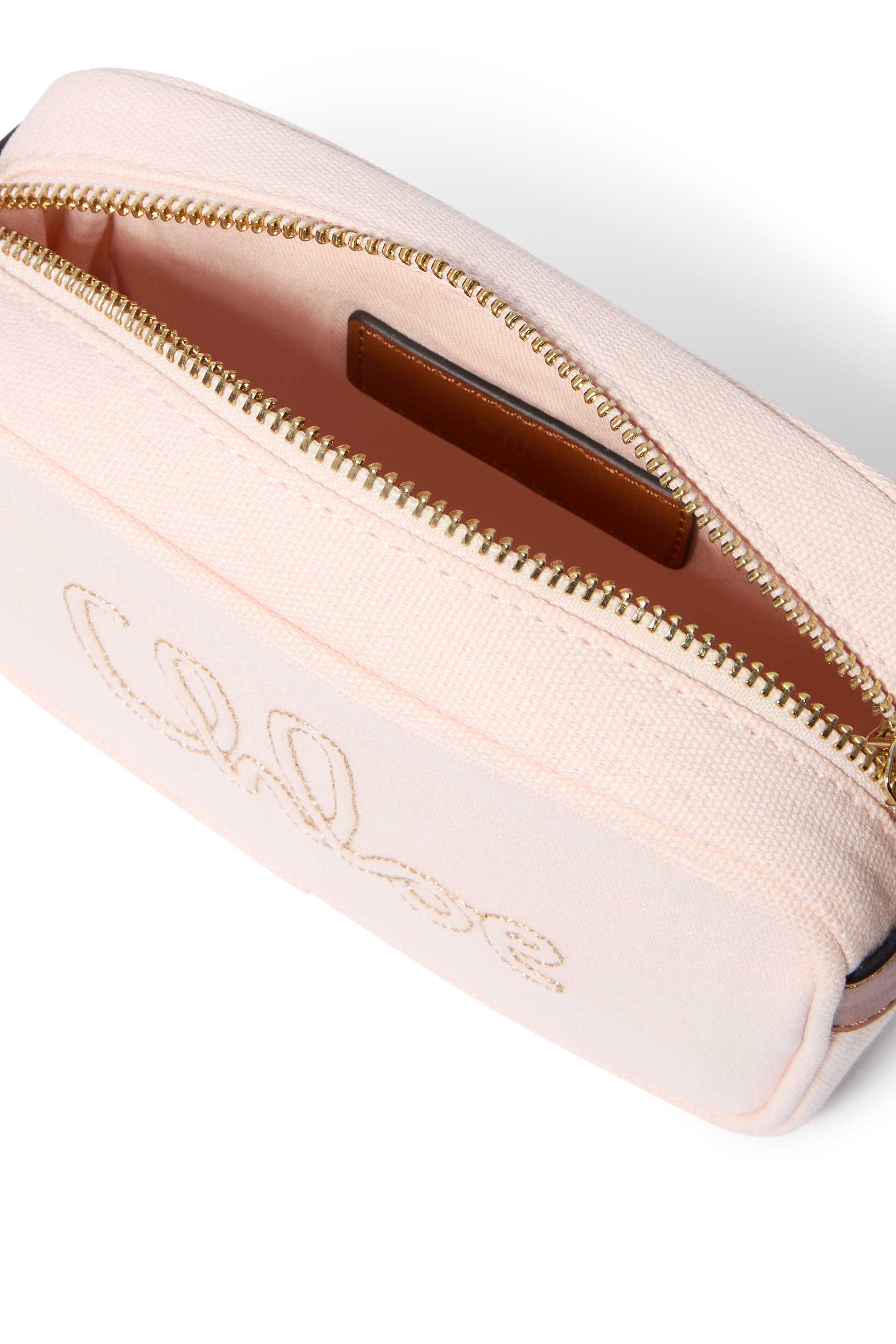 Kids Logo-Embroidered Shoulder Bag