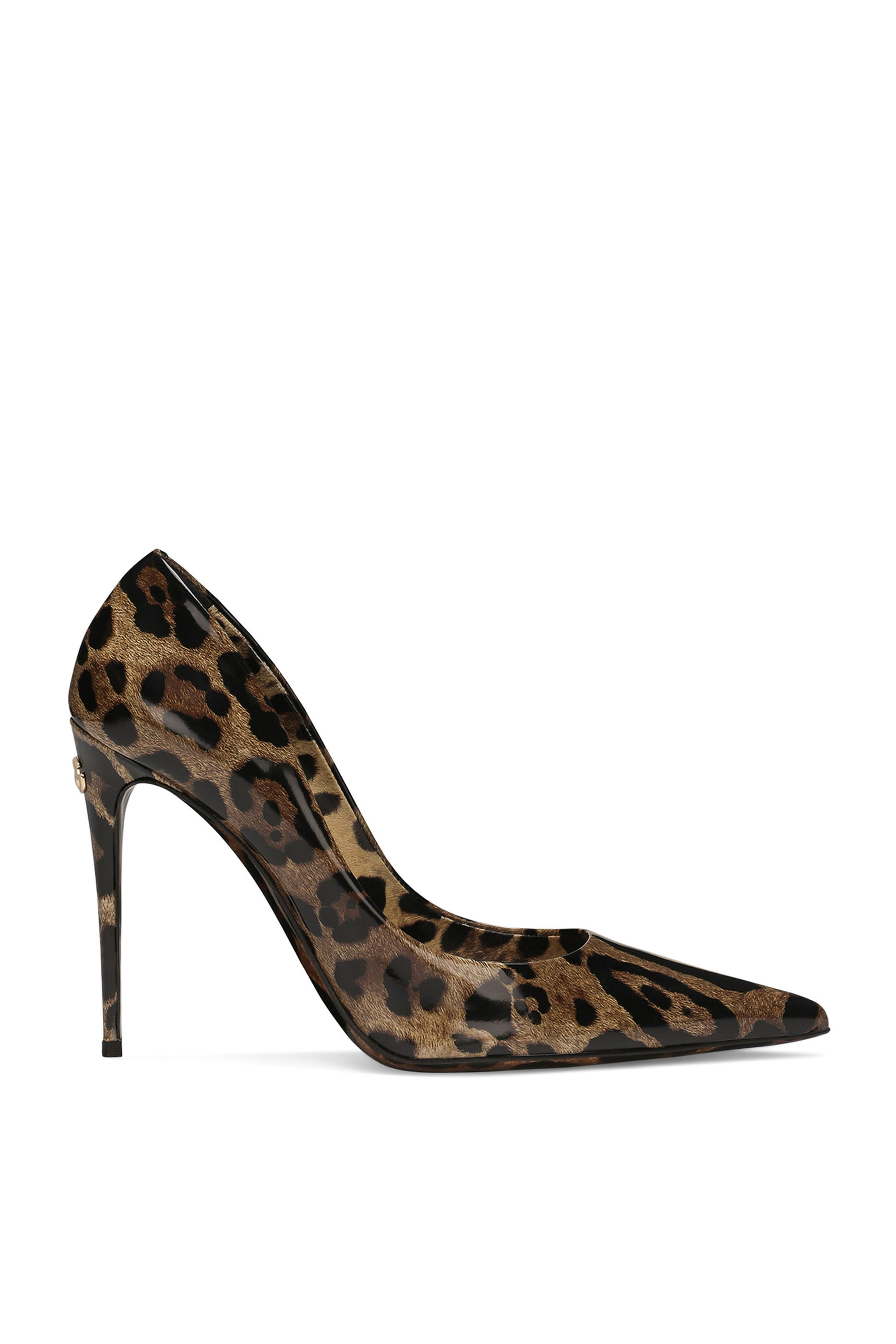  Printed Polished 105 Calfskin Pumps
