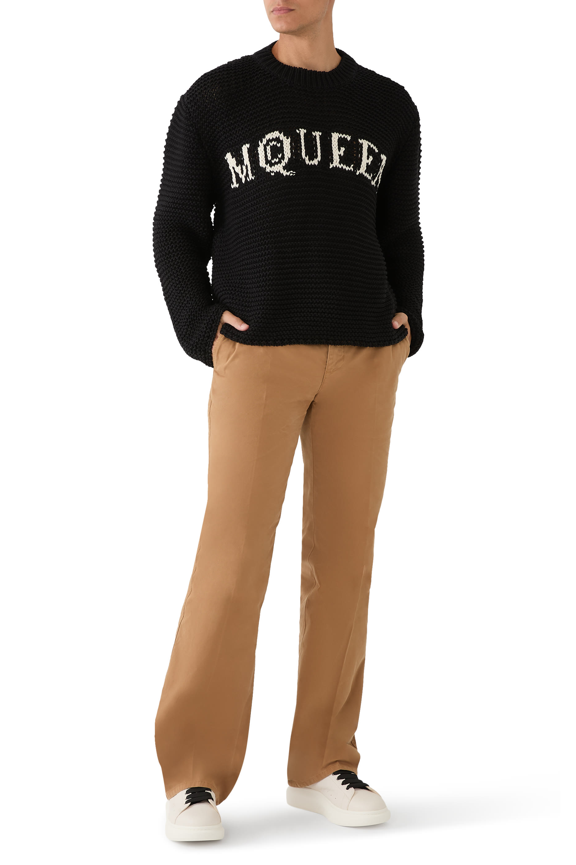 Logo Textured Jumper