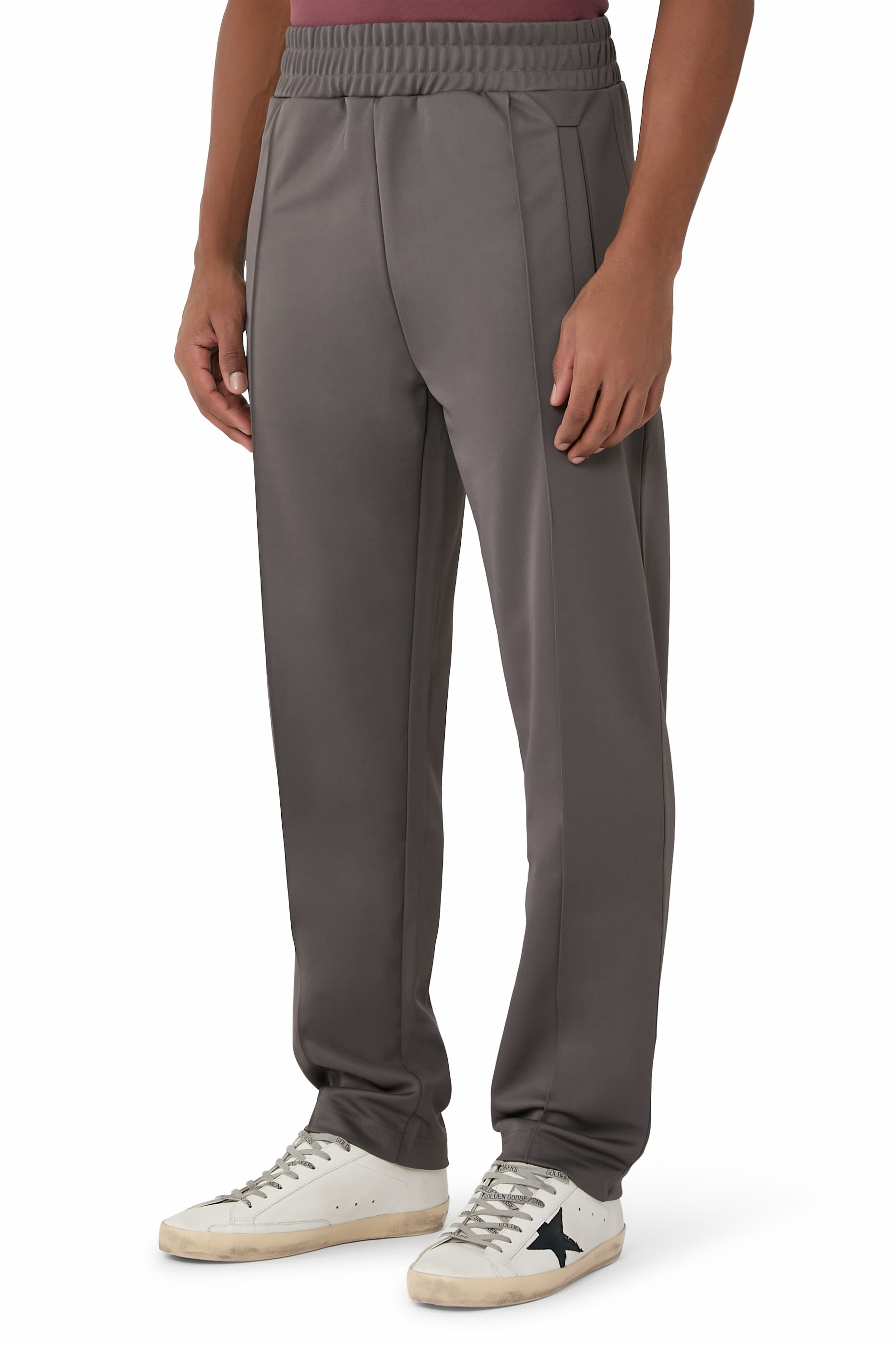 Back Curved Logo Track Jacket