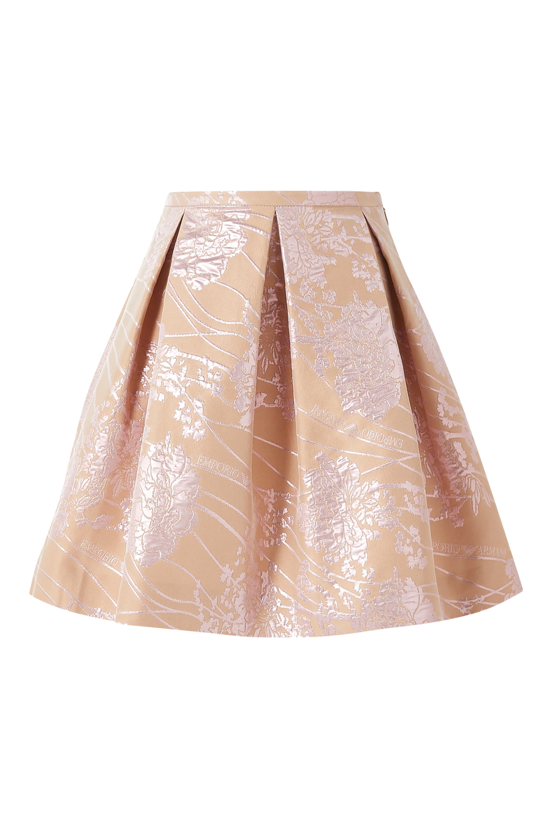 Kids Flower Jacquard Skirt