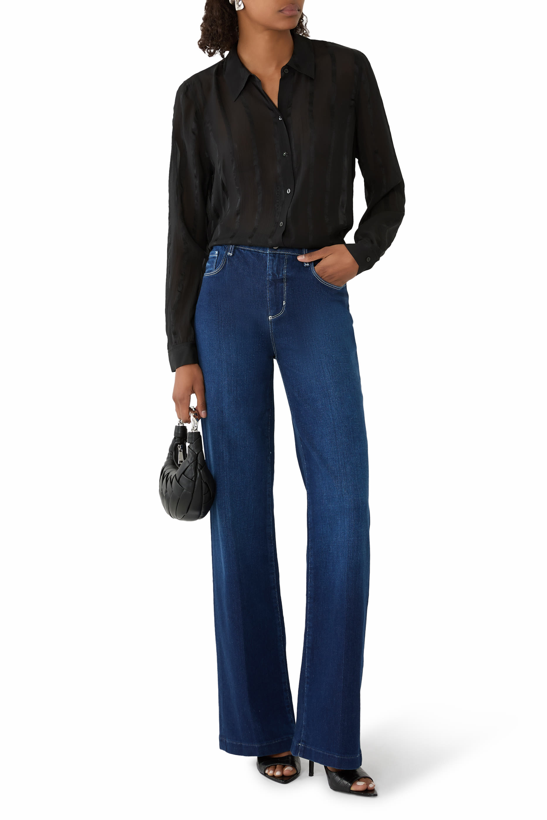 Clayton Wide Leg Jeans 