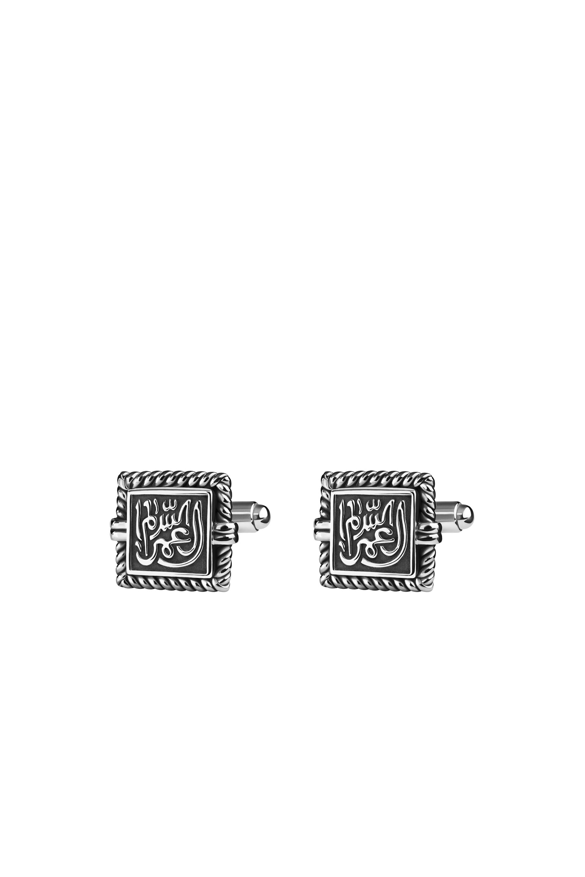 Protection Cufflinks, Sterling Silver