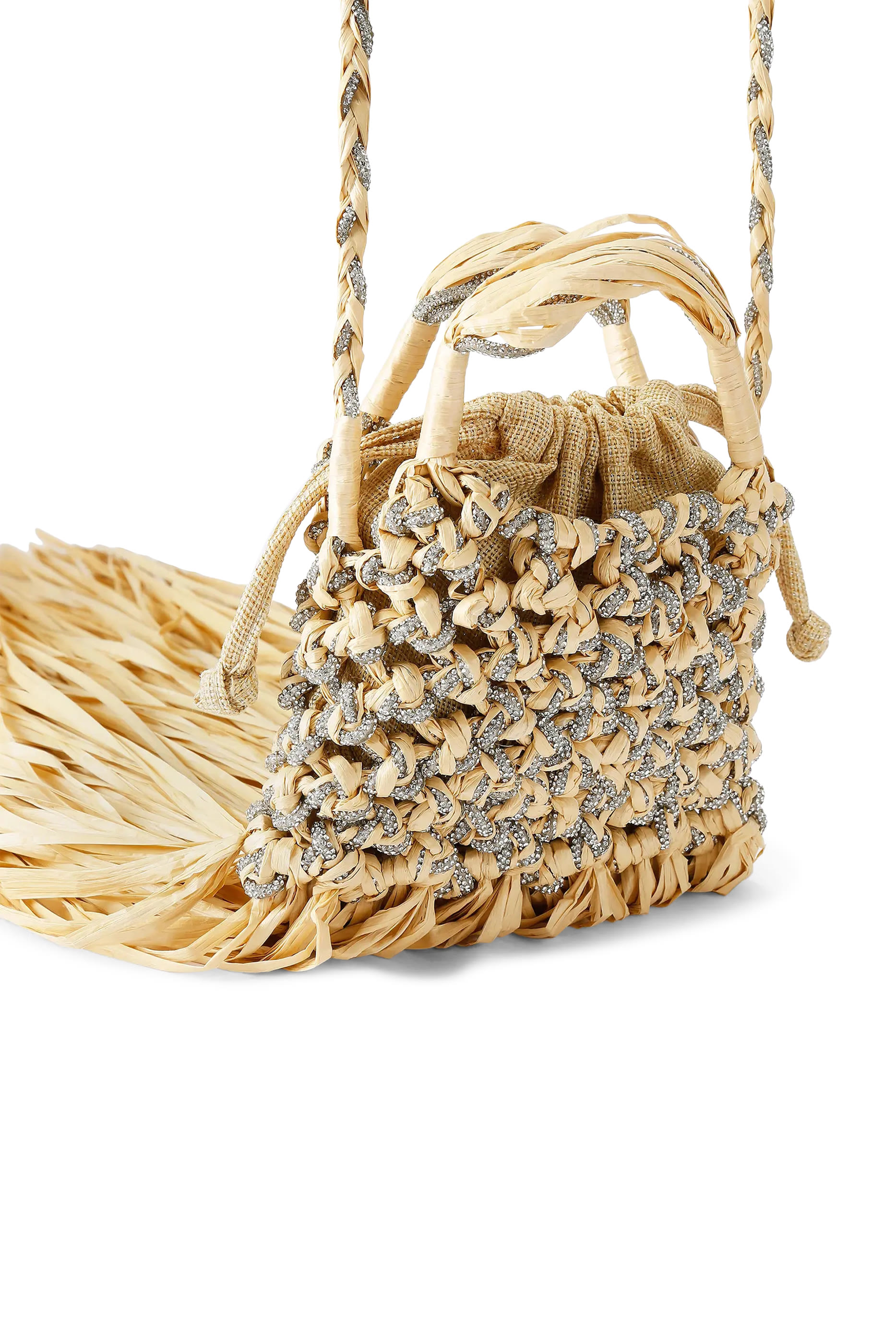 Mini Macram&eacute; Crystal Bag
