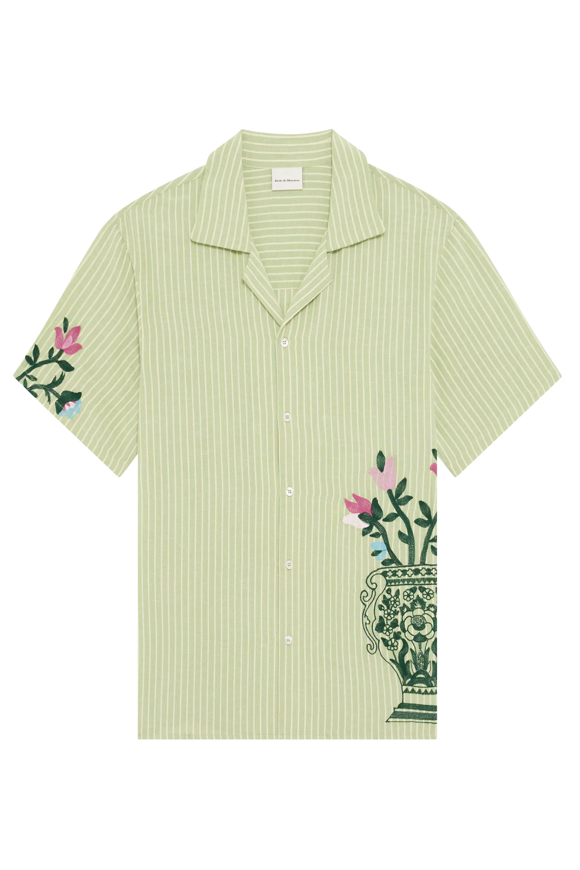 La Chemise Ray&eacute;e Fleurs