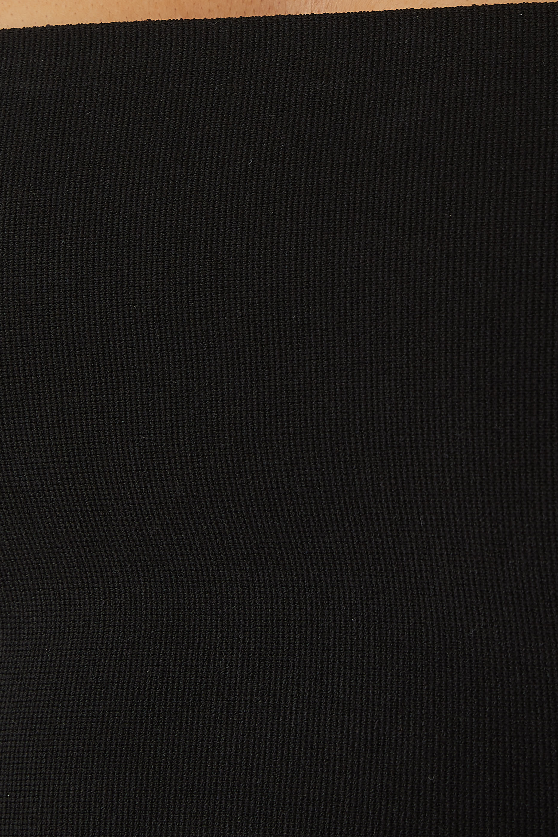 Square-Necked Cropped Bandeau Top