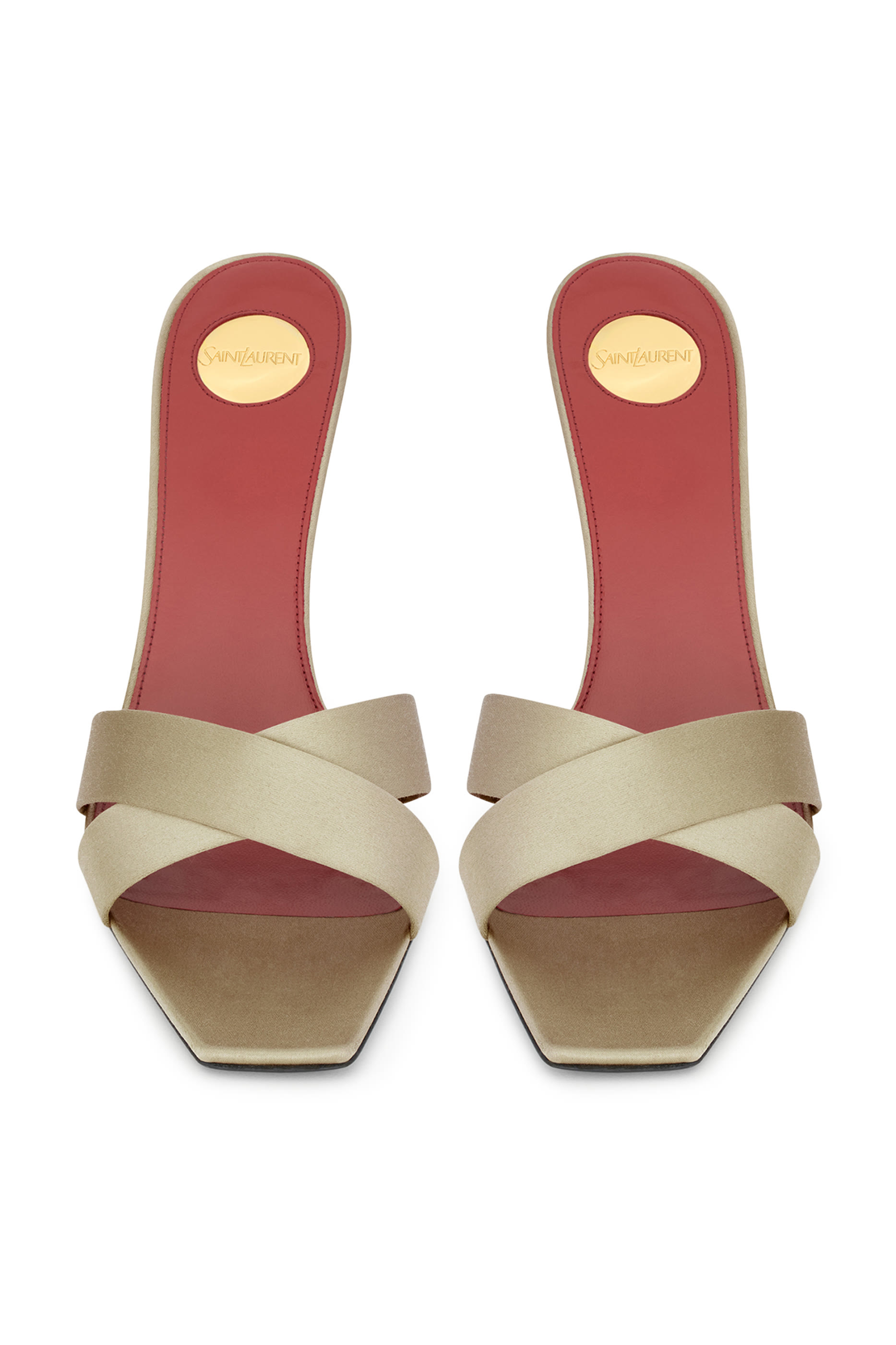 Opyum 85 Satin Crepe Mules