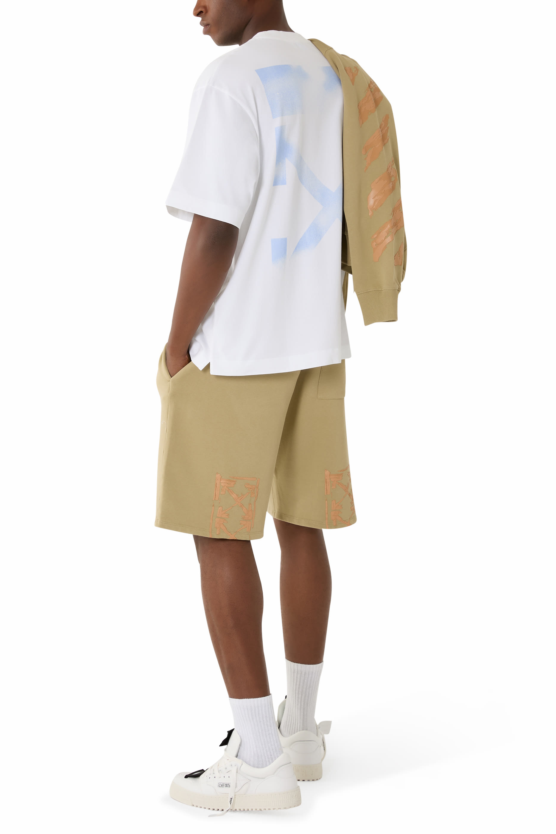 Stencil Arrow Skate Logo T-Shirt