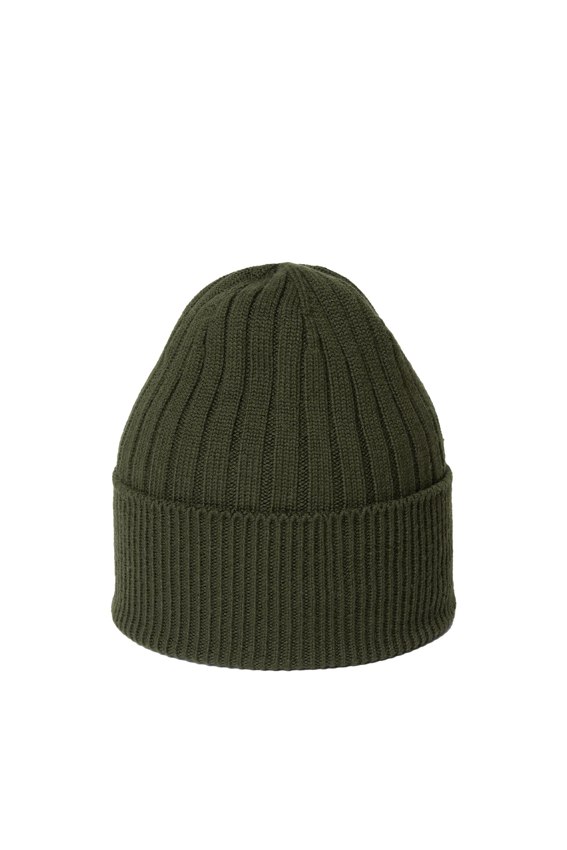 Wool Beanie with Logo