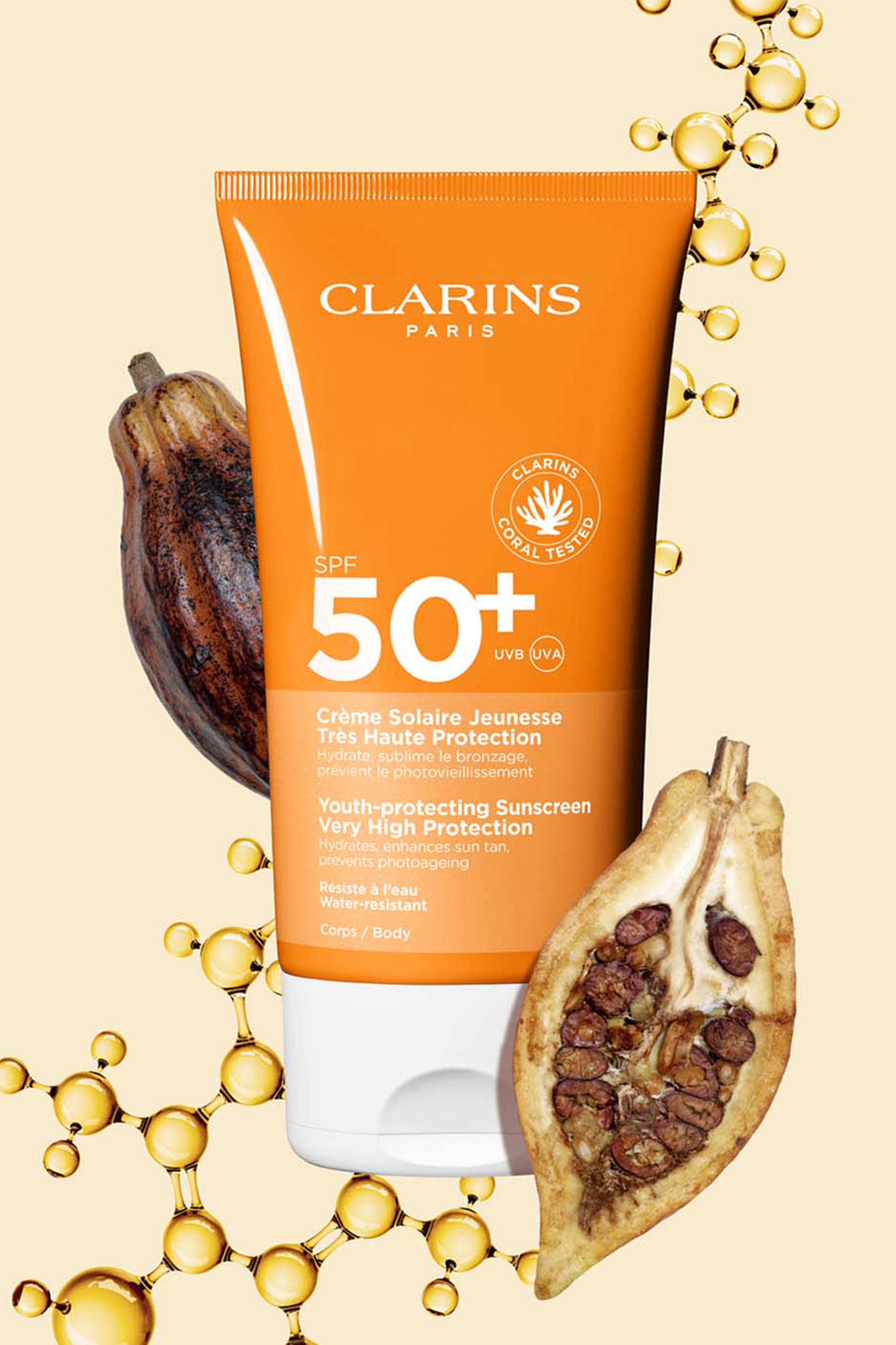 Youth-Protecting Body Sunscreen High Protection SPF50+