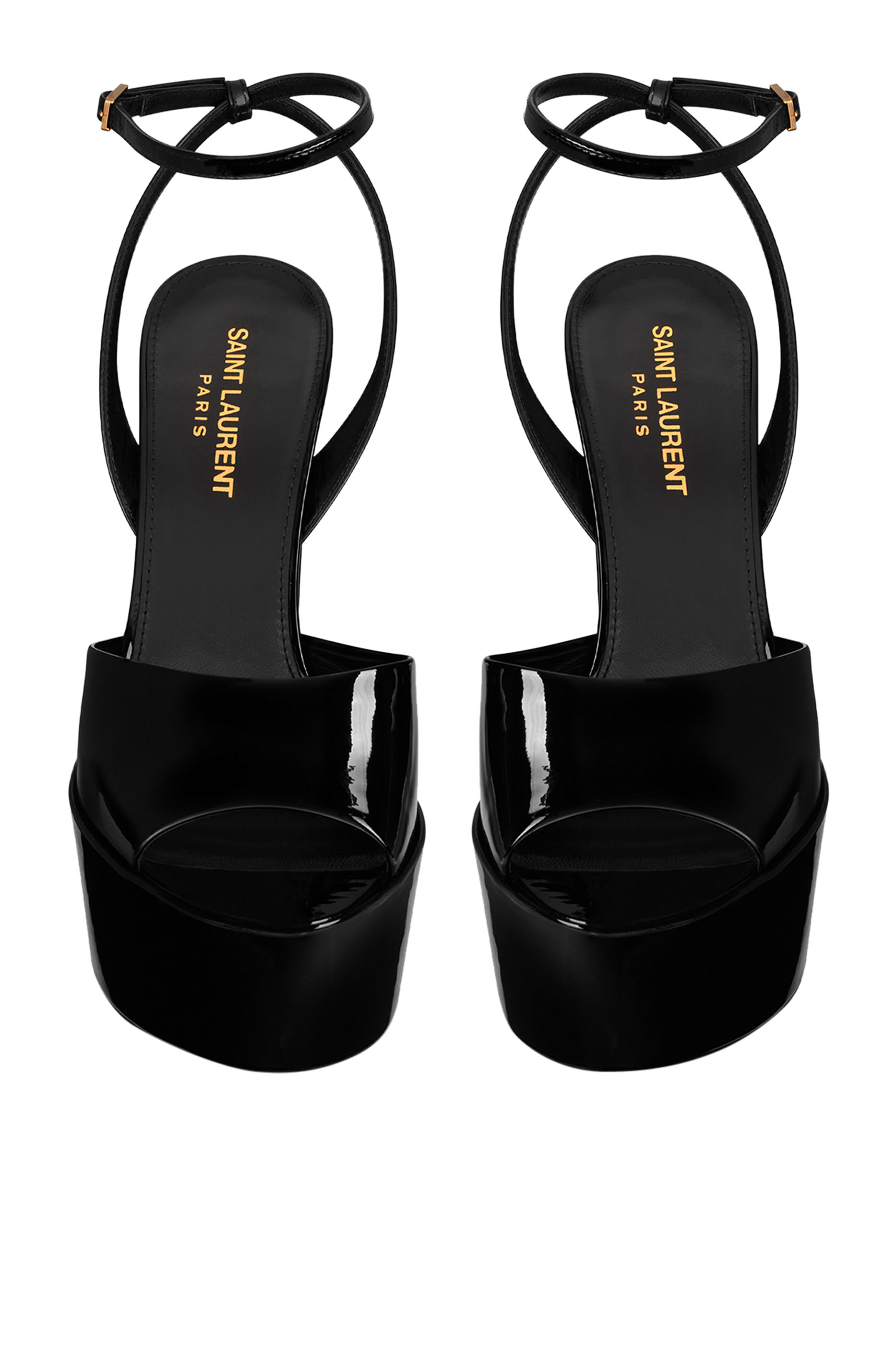 Jodie Platform Sandals in Patent Leather