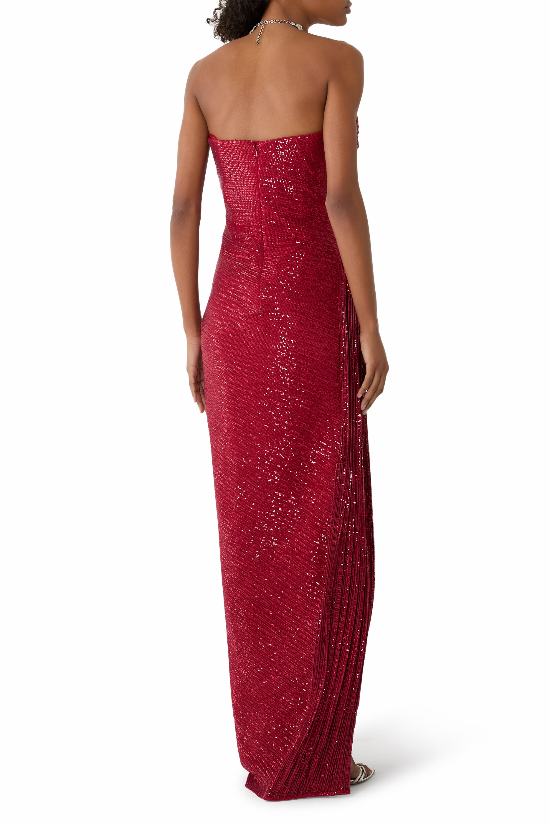 Solar Sequin Gown
