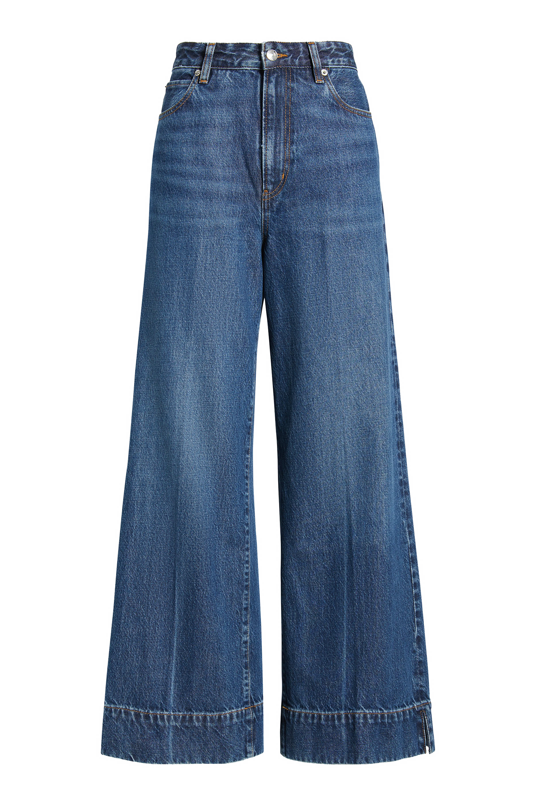 The Pixie Slice Flare Denim Jeans