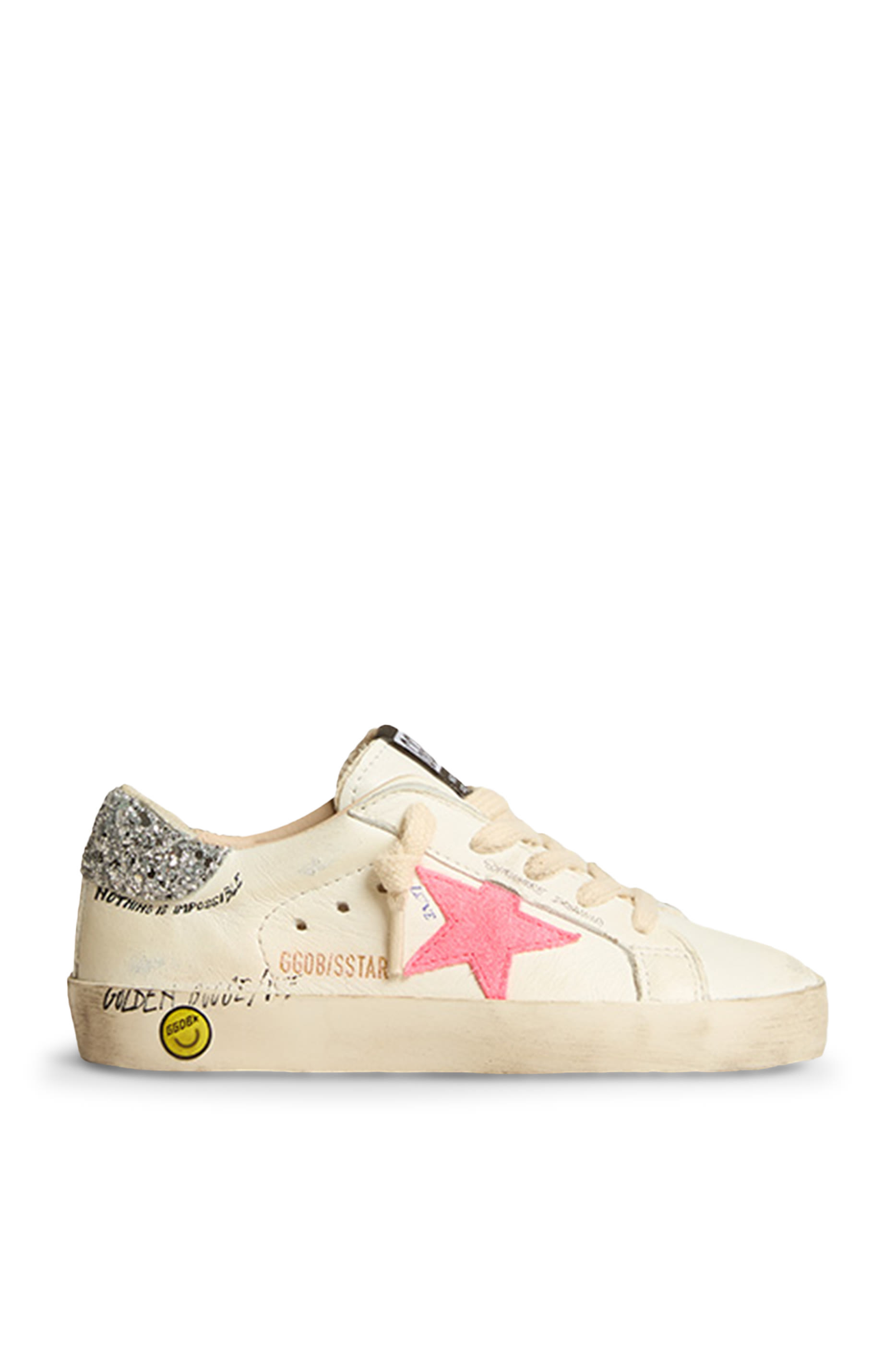 Kids Super Star Leather Sneakers