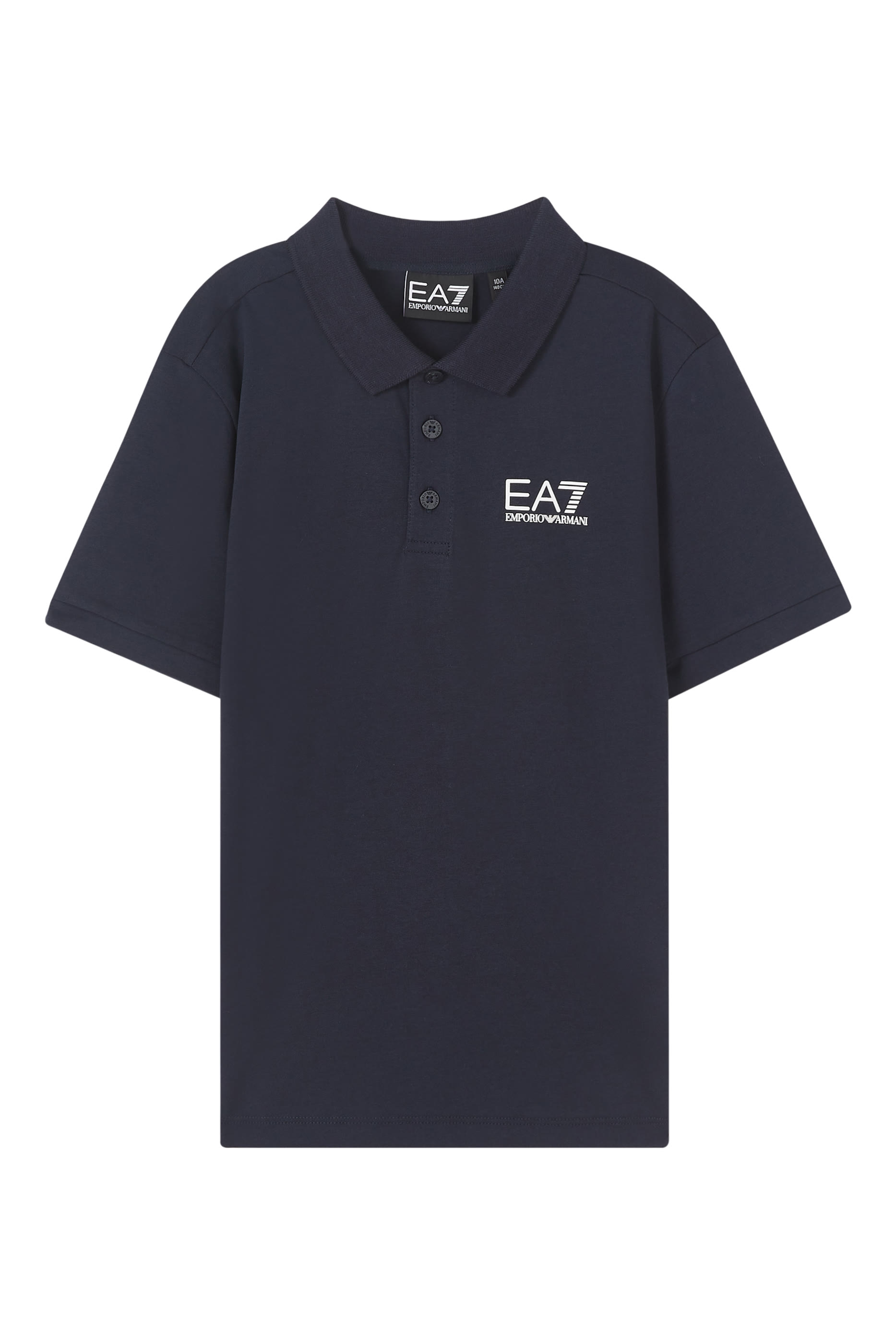 Kids EA7 Logo Polo Shirt