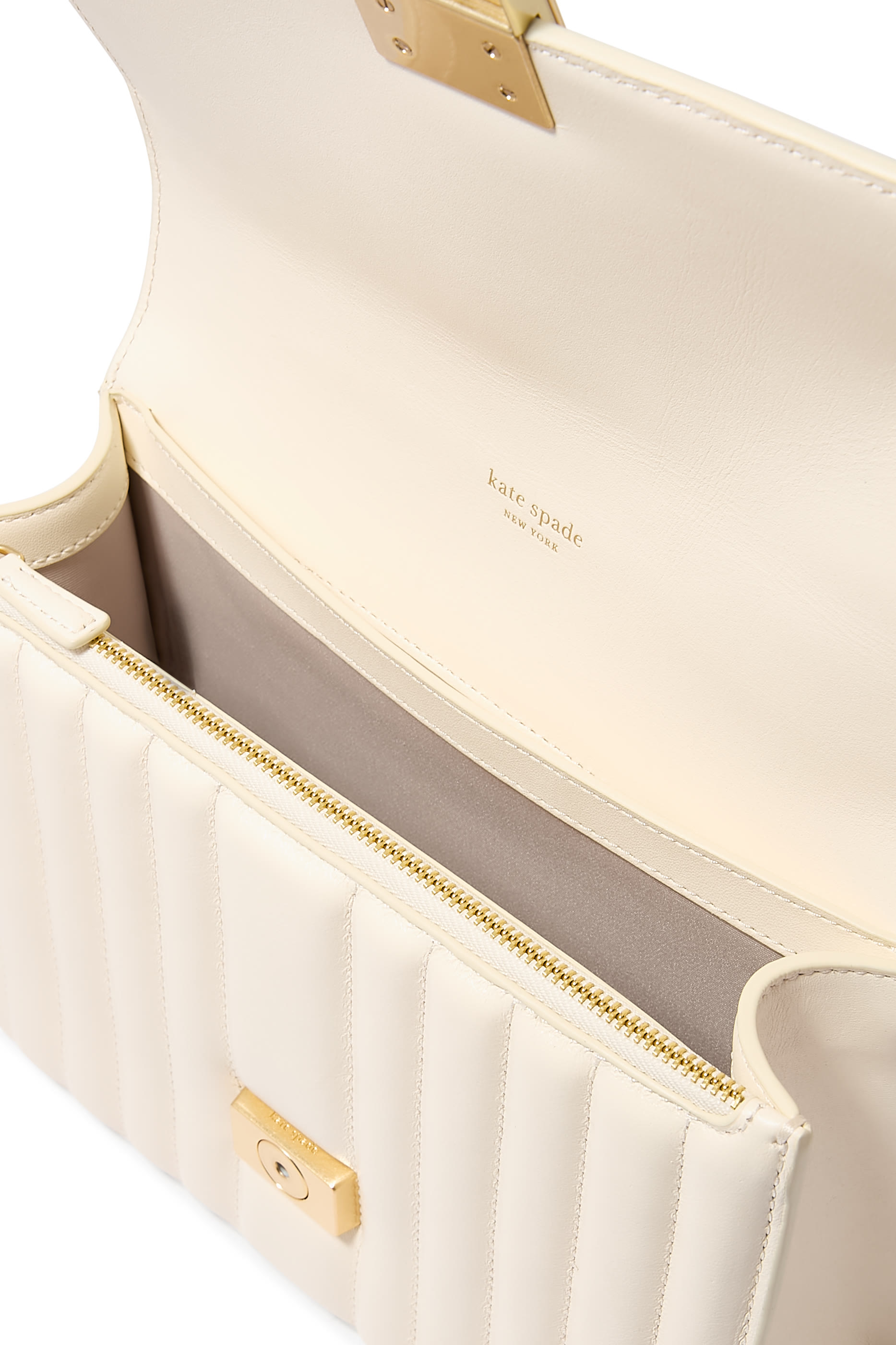 Deco Quilted Chain Shoulder Bag