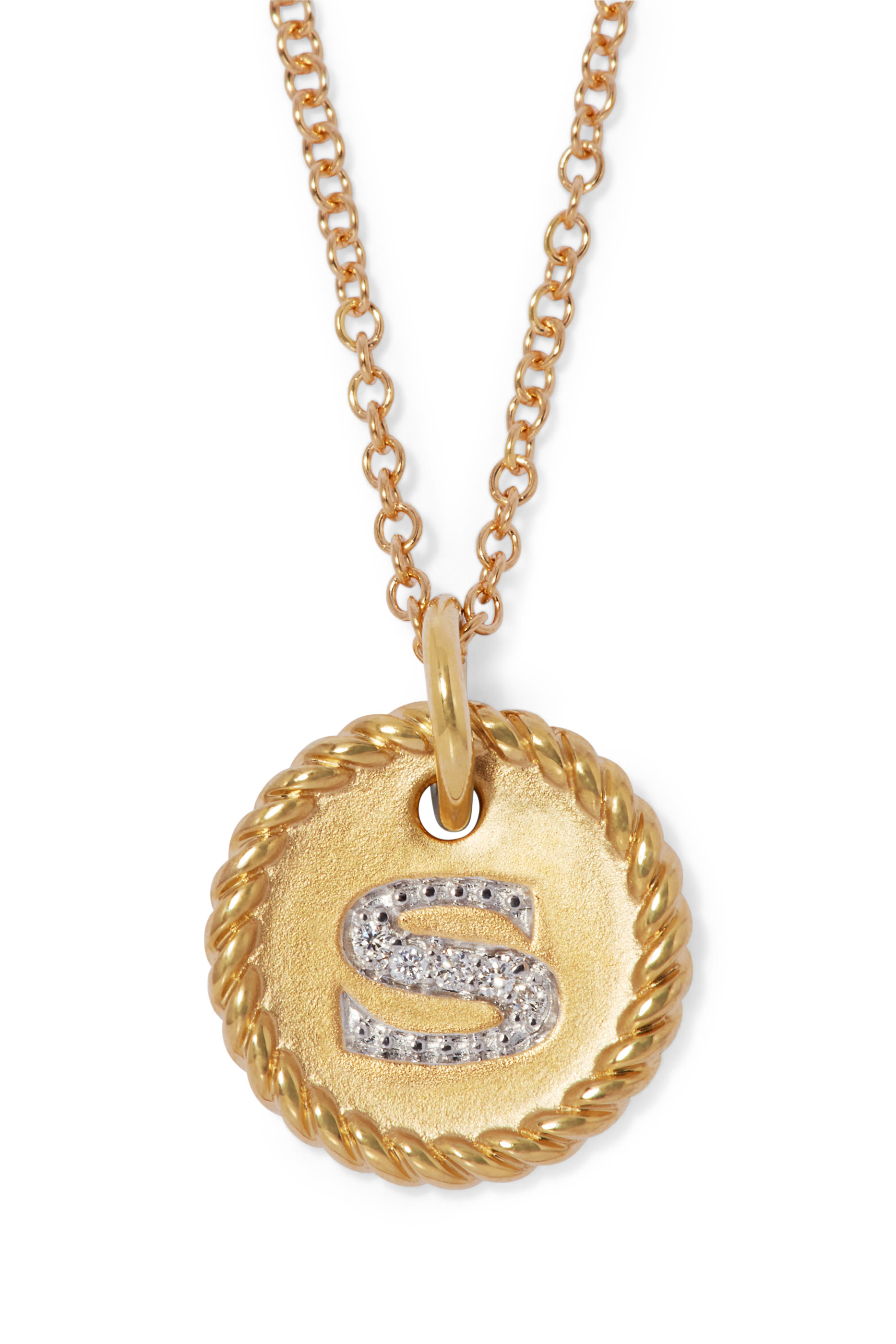 Initial Charm Necklace