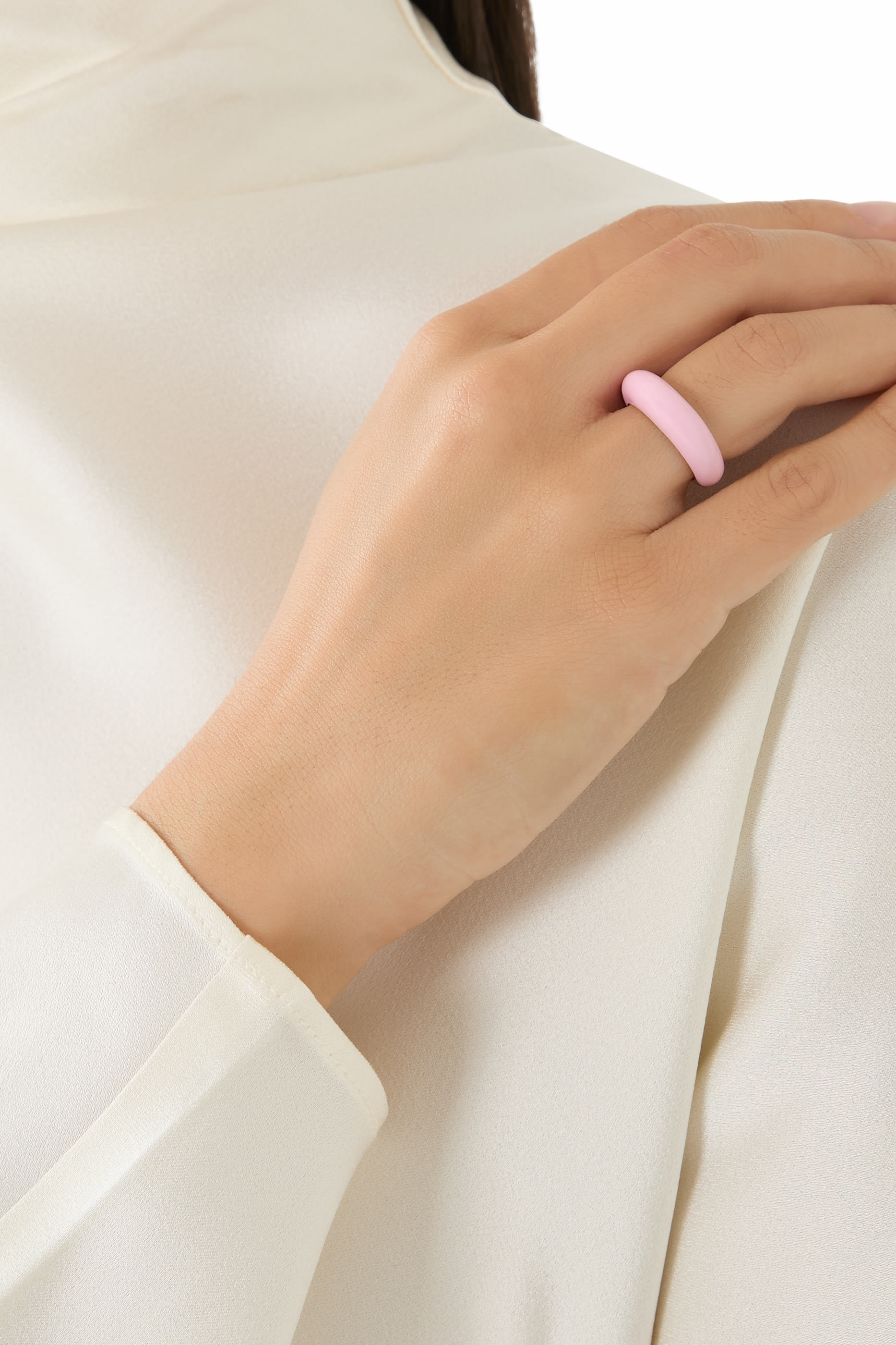 Lotta Ring, Brass & Enamel