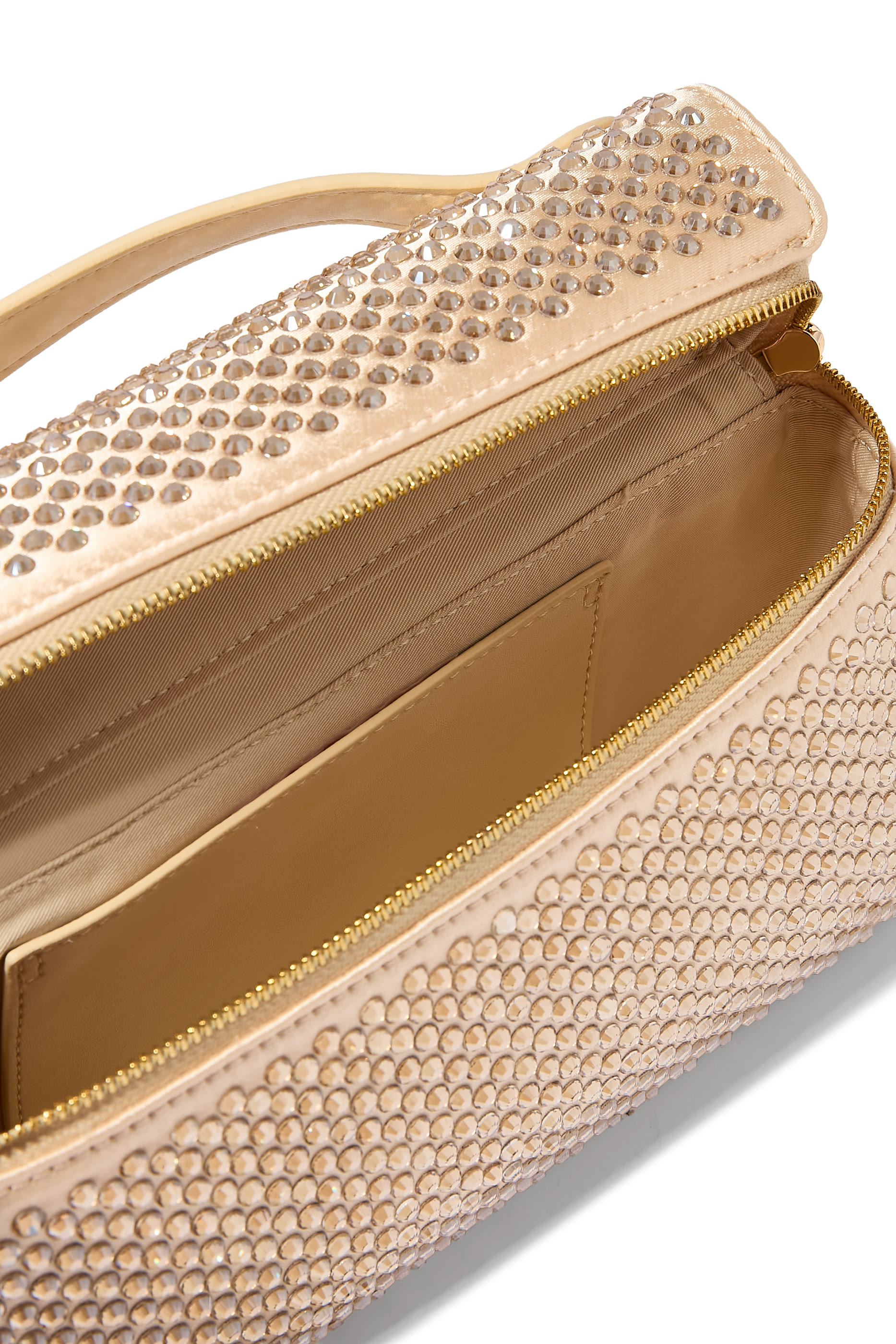 Thea Top Handle Crystal Embellished Bag