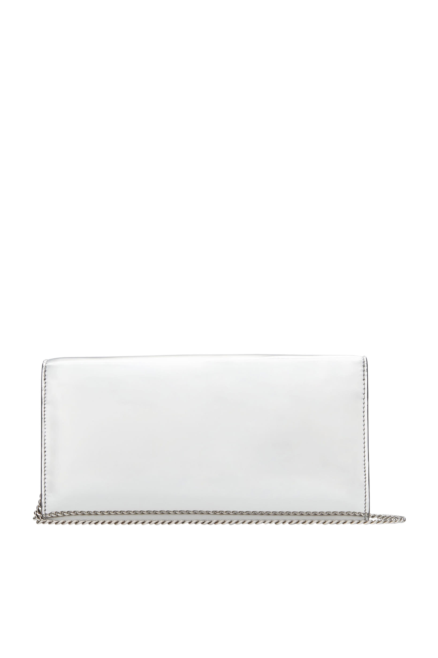 Emmie Metallic Leather Envelope Clutch