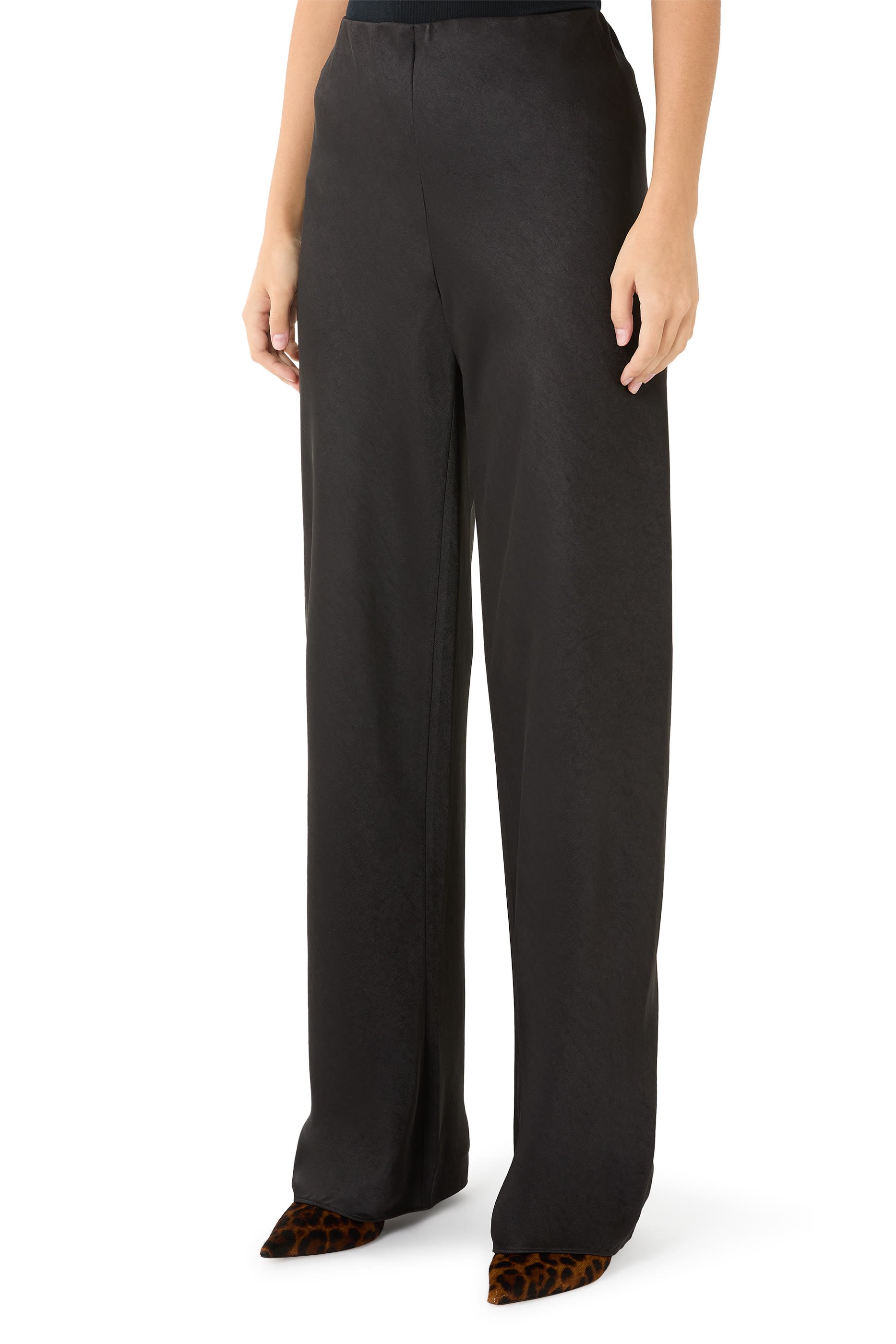 Fluid Satin Bias Pant 
