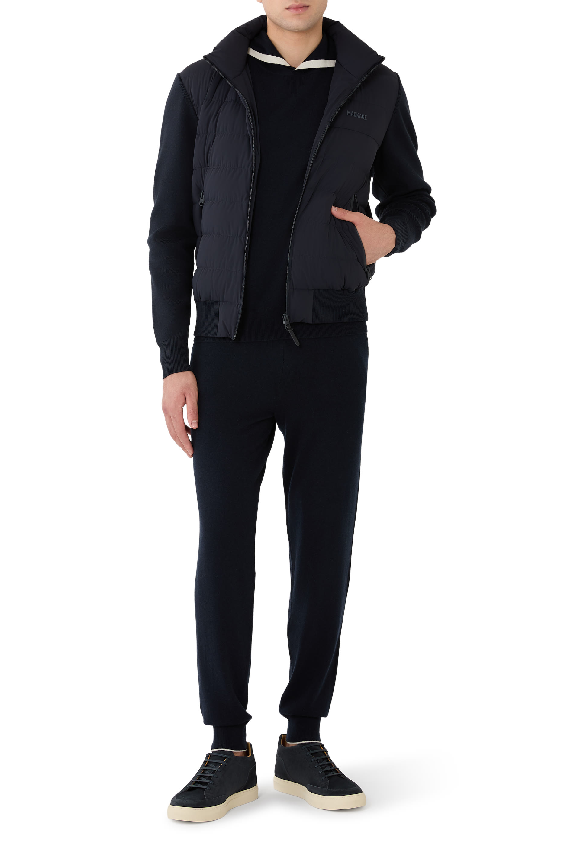 HANEY-CITY Hybrid Light Down Jacket