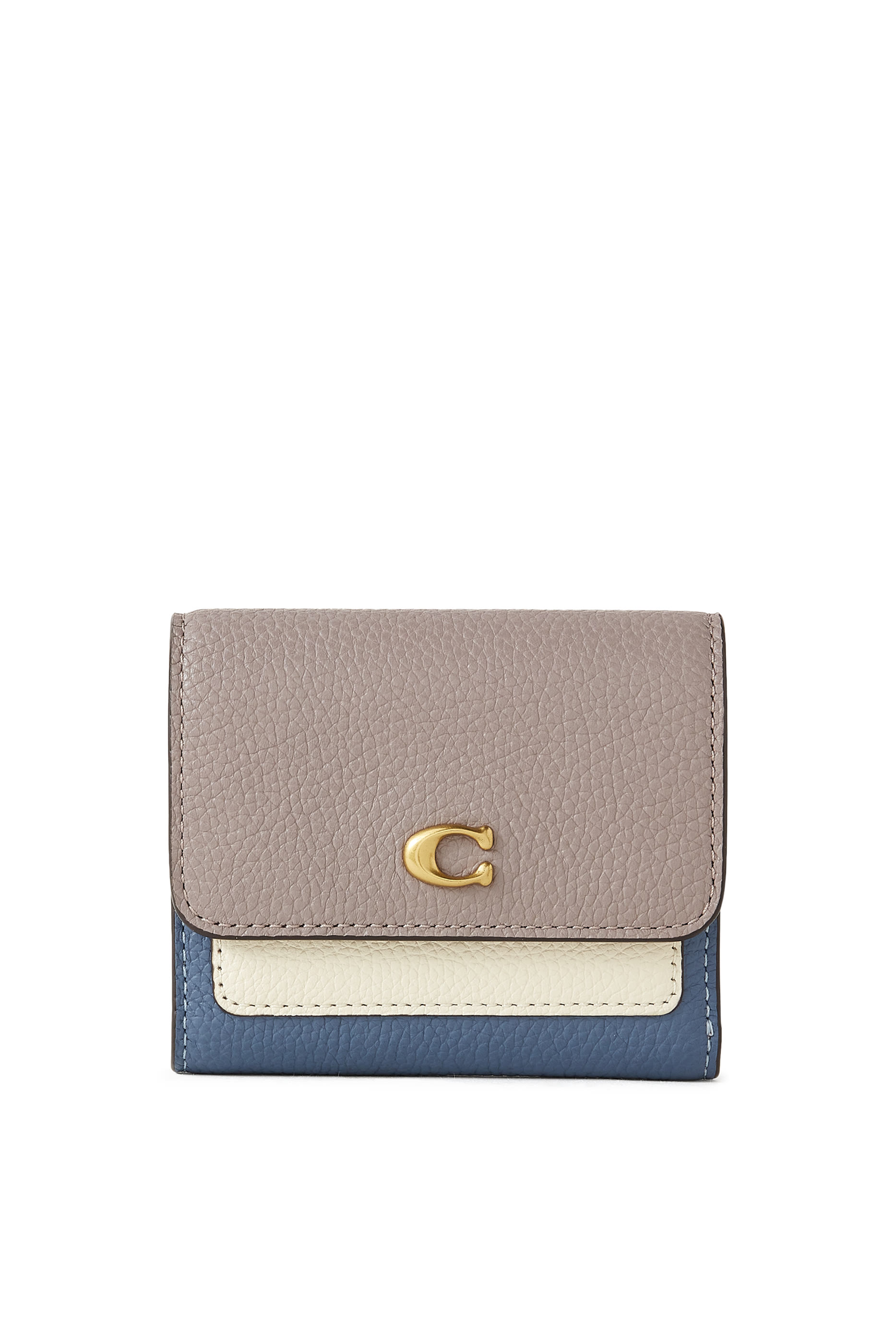 Mila Small Flap Wallet in Colorblock