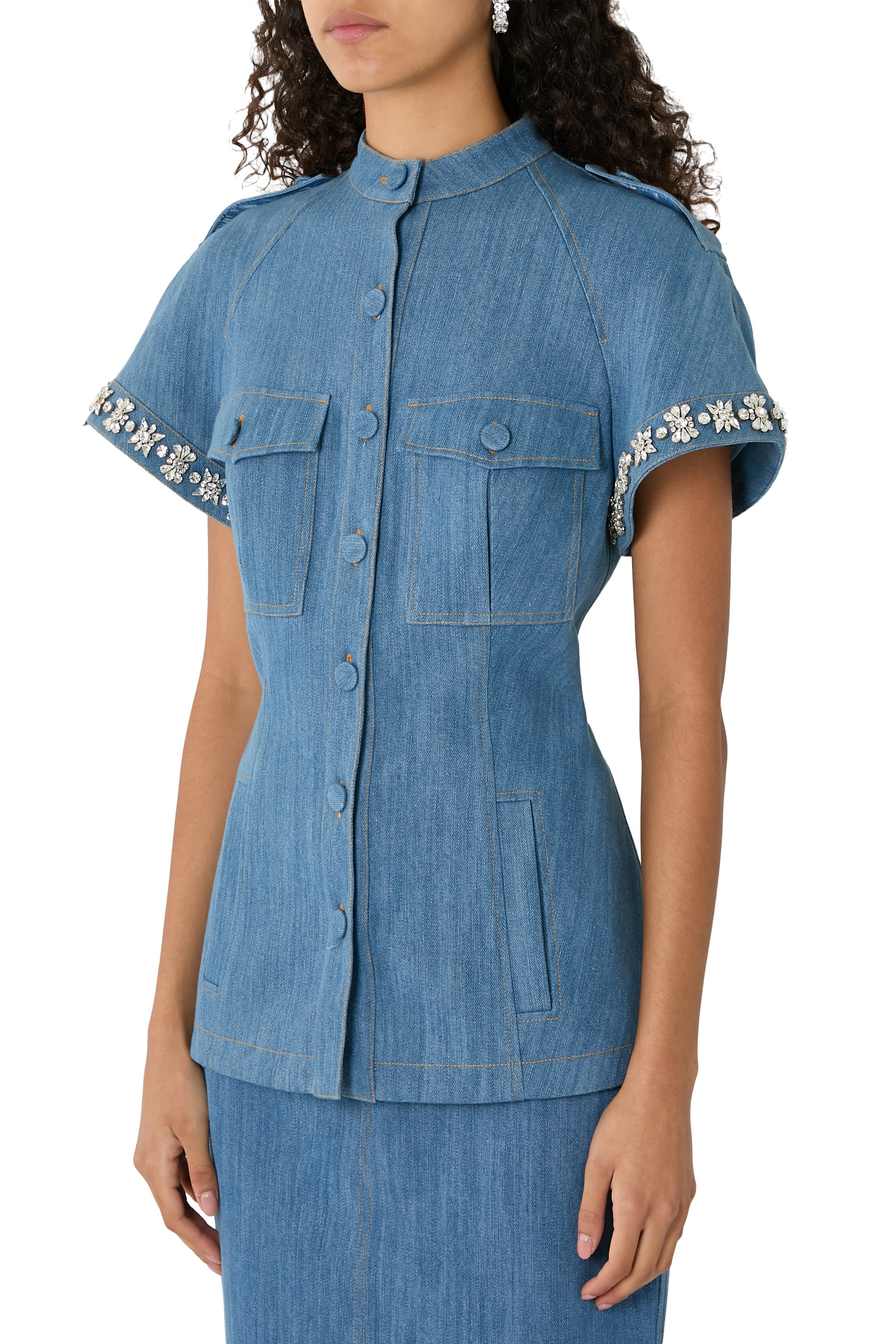 Brenda Jacket in Denim